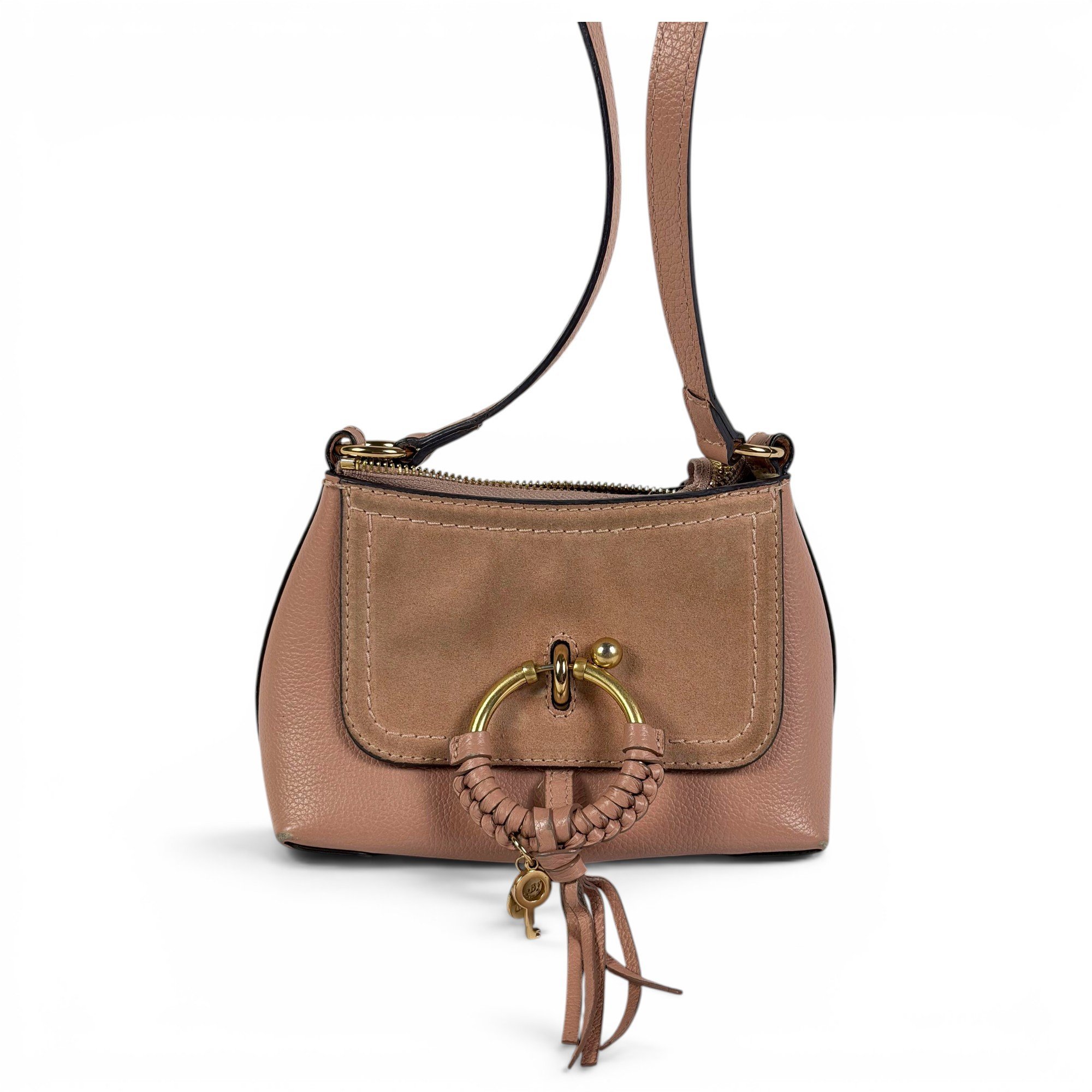 Leather crossbody bag