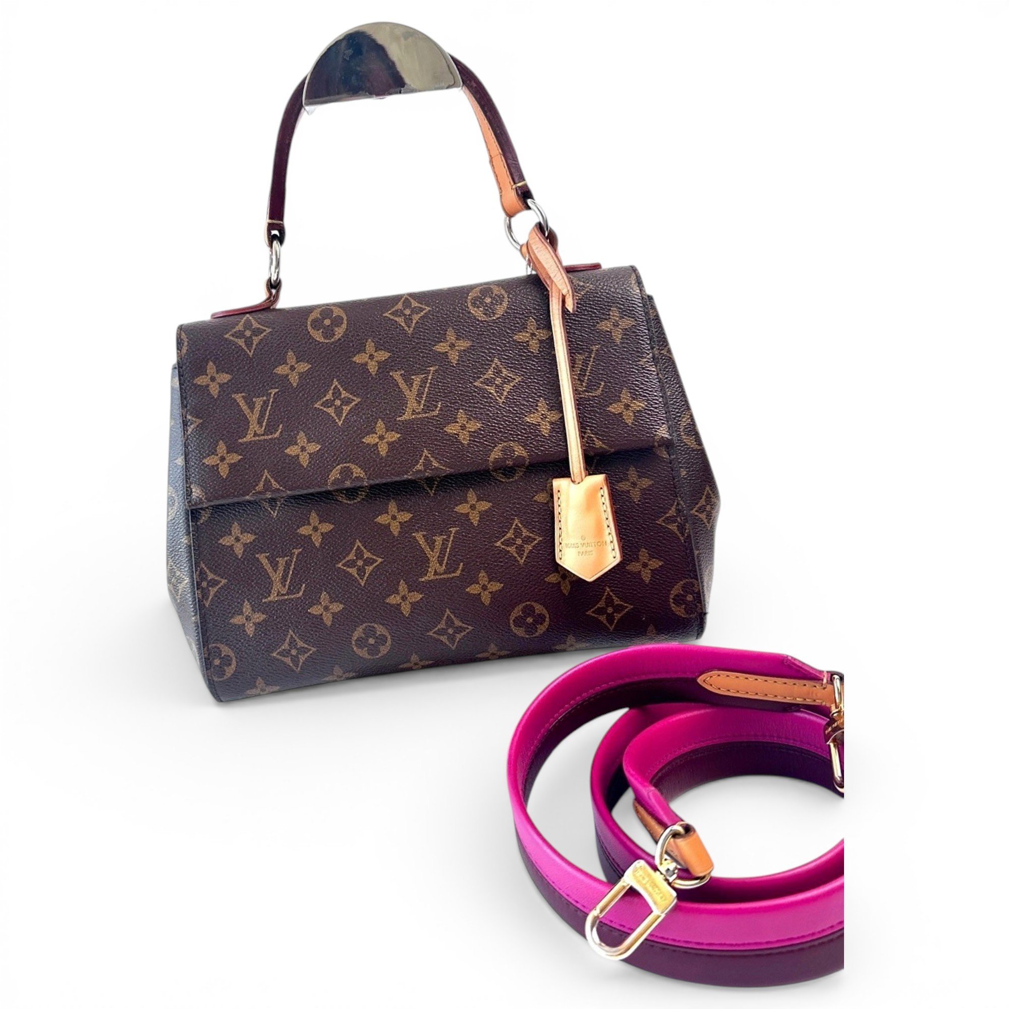 Cluny leather handbag