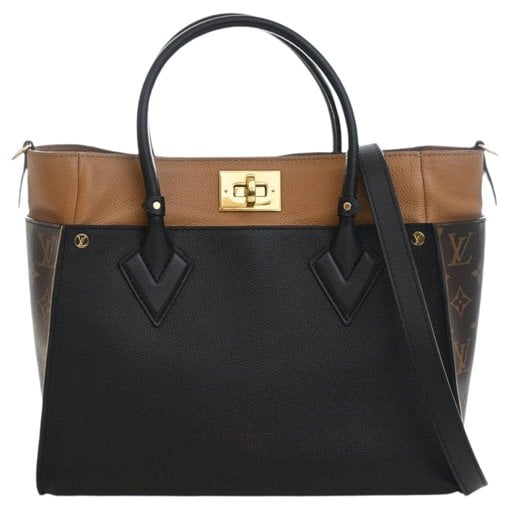 On My Side leather tote