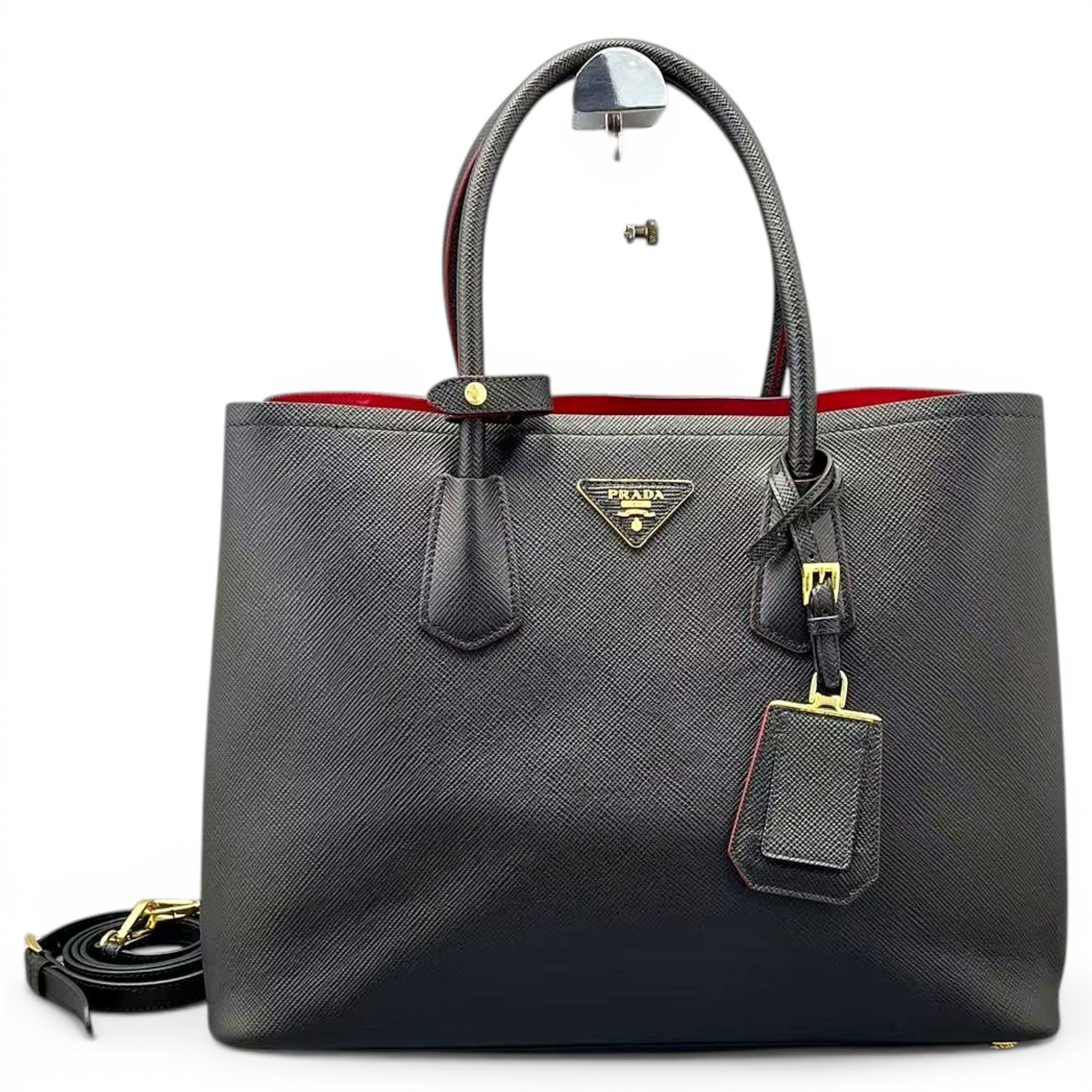 Prada Double leather handbag