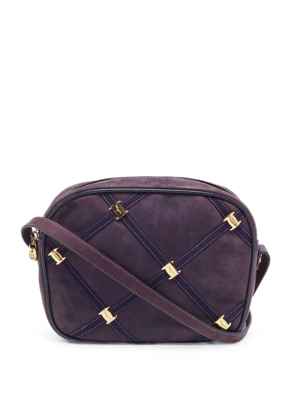 Ferragamo Quilted studded crossbody bag