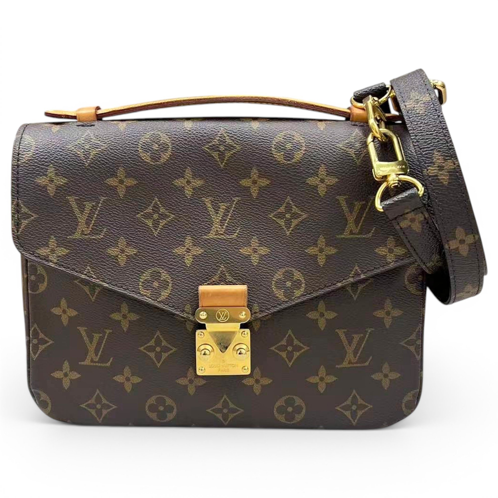 Metis leather handbag