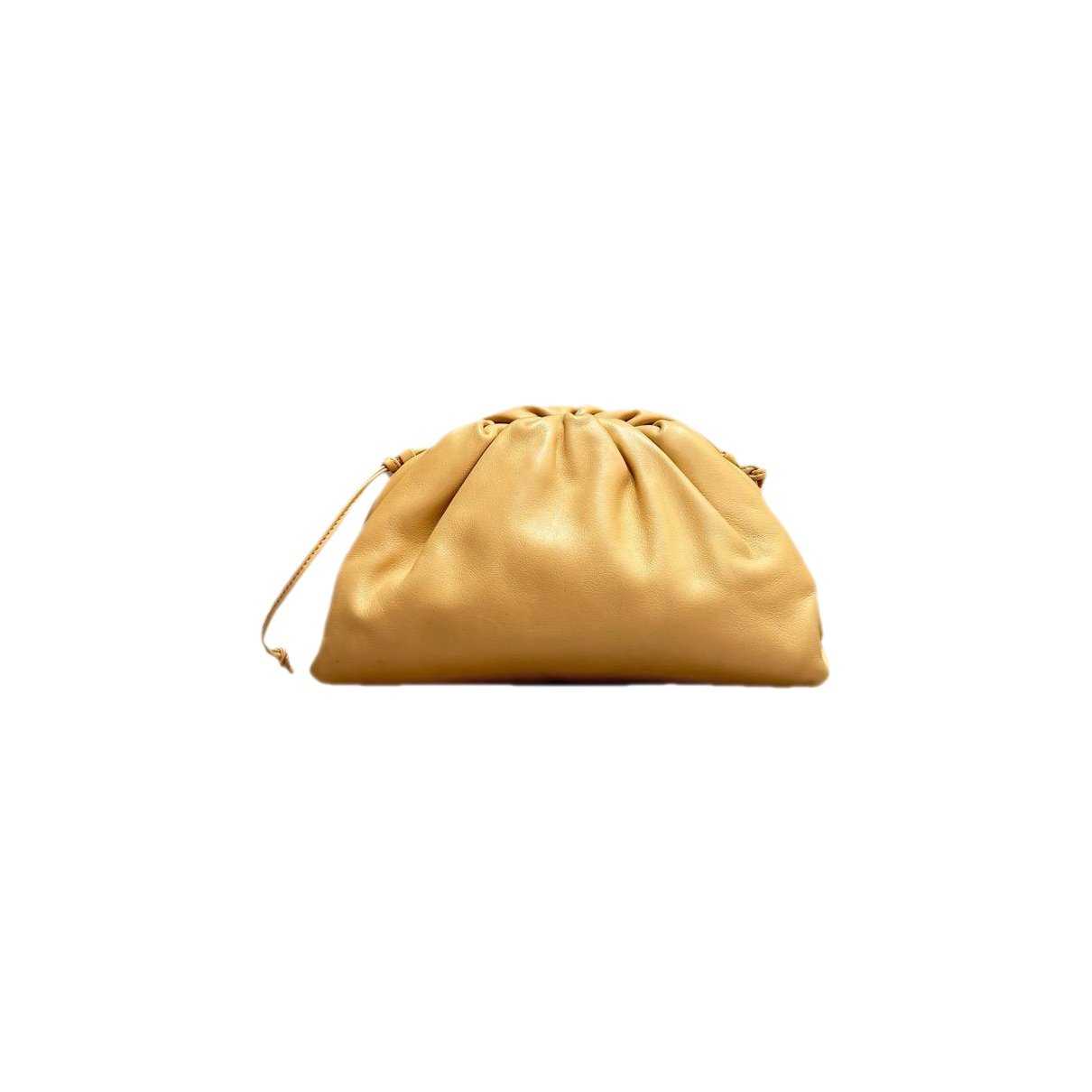 Pouch leather handbag