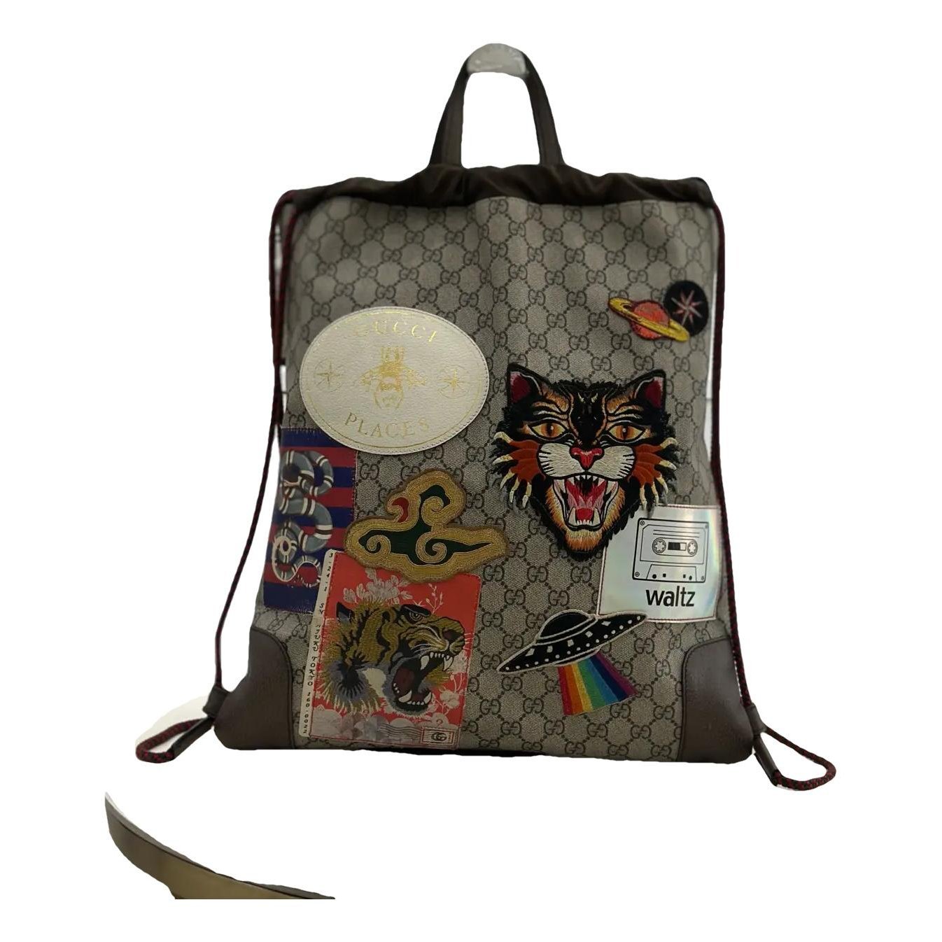Vinyl backpack