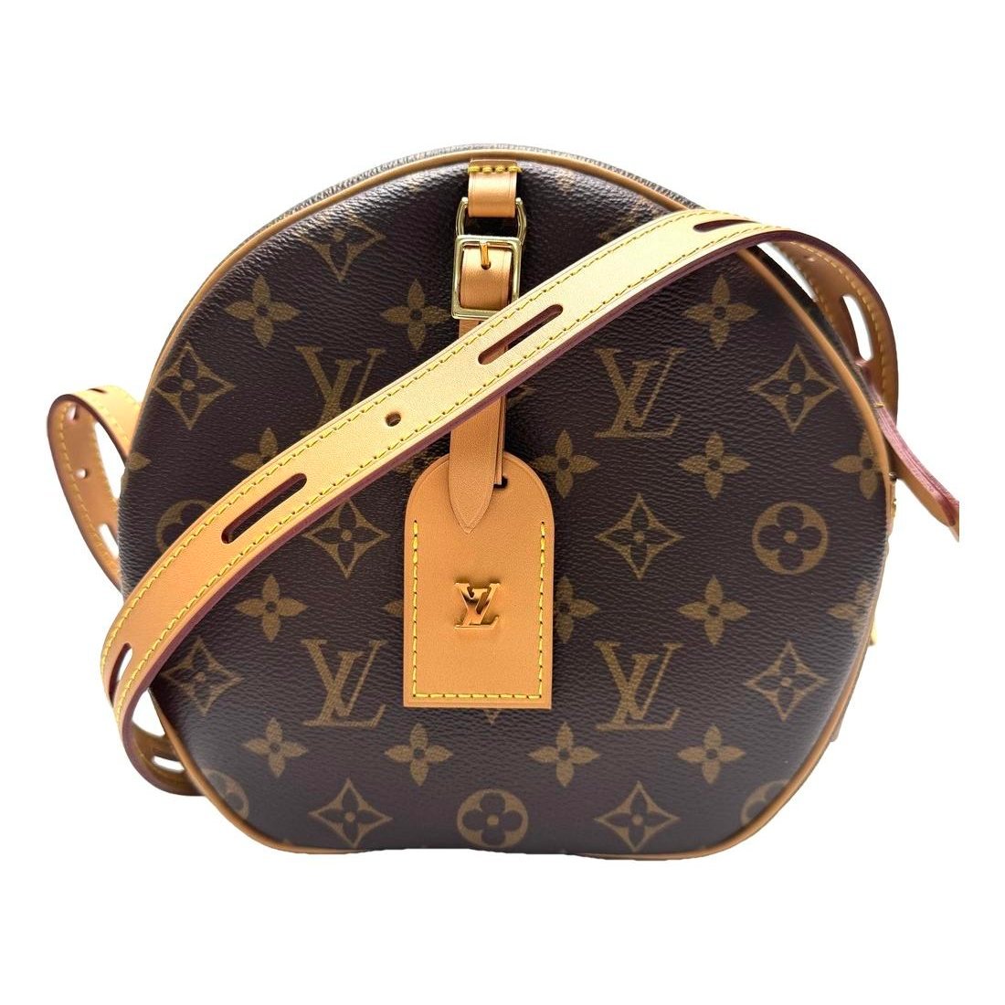 Boîte chapeau souple leather handbag