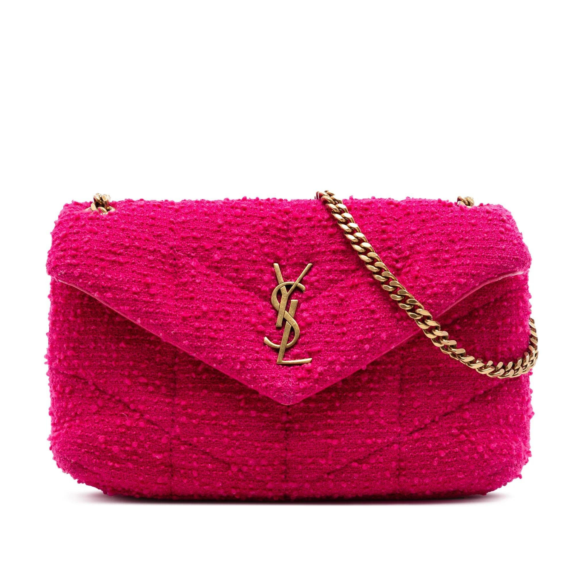 Loulou Puffer wool handbag