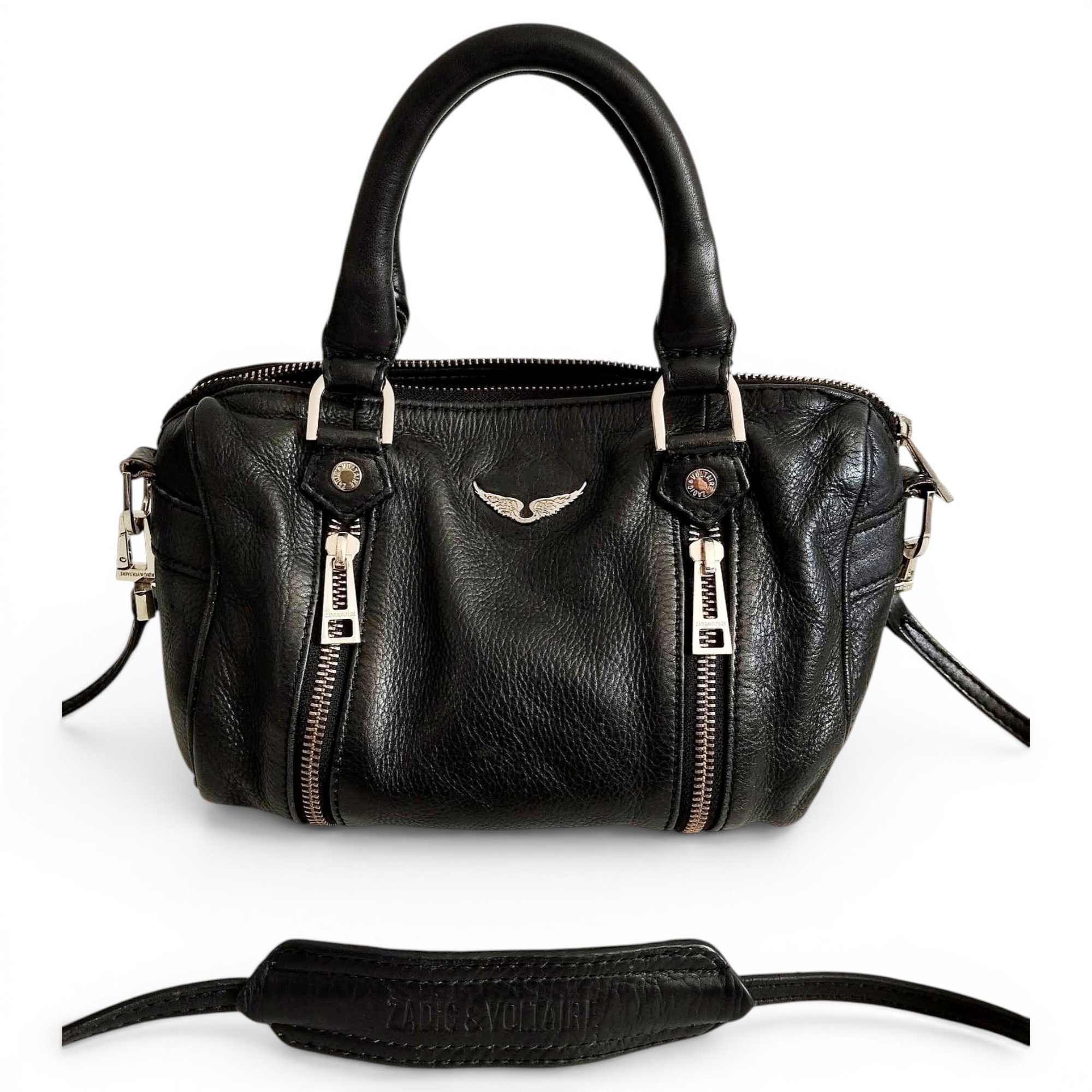 Sunny leather crossbody bag