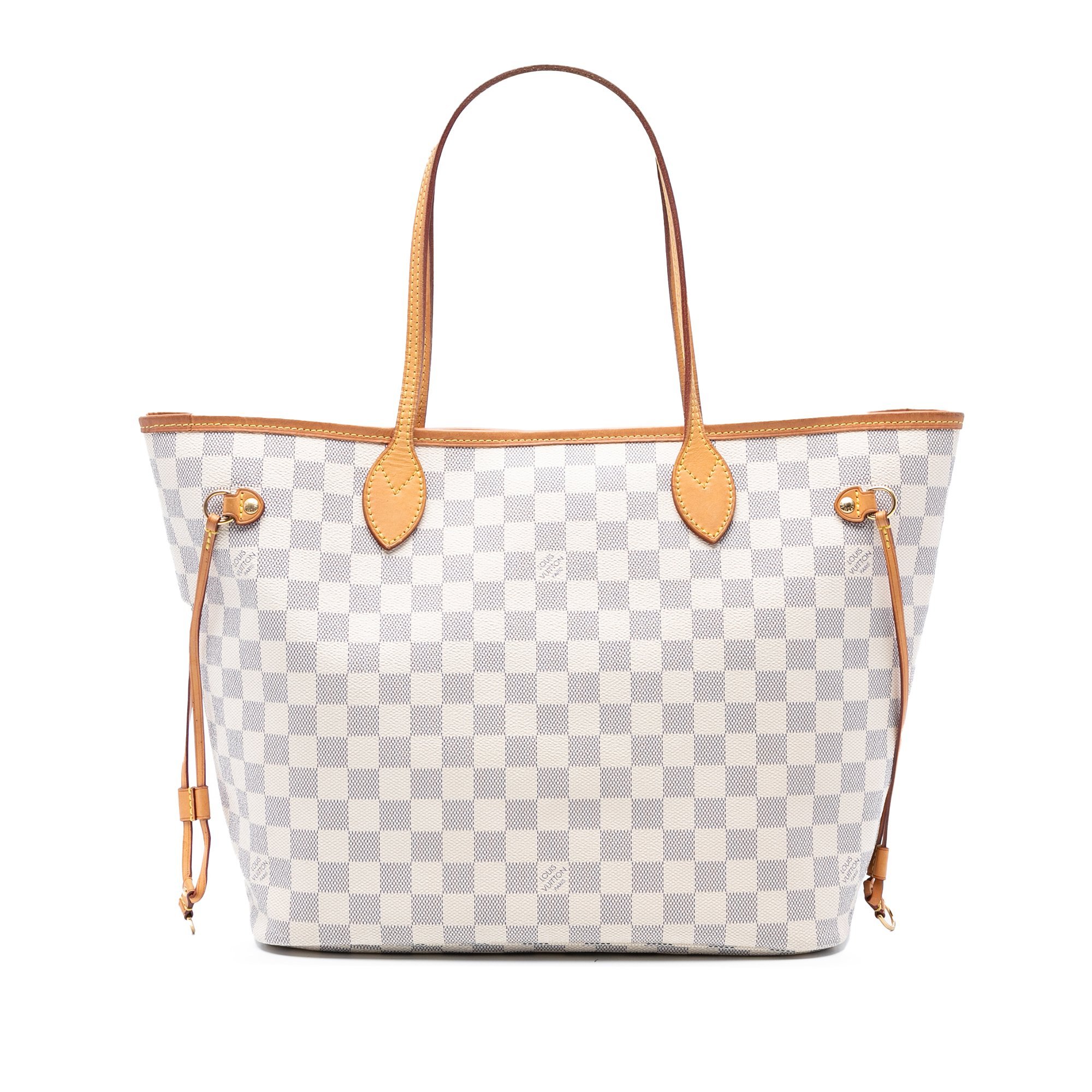 Louis Vuitton Neverfull leather handbag