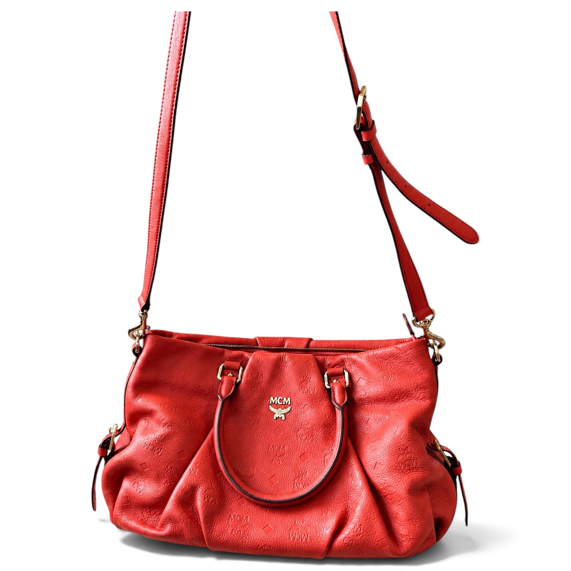 Leather satchel