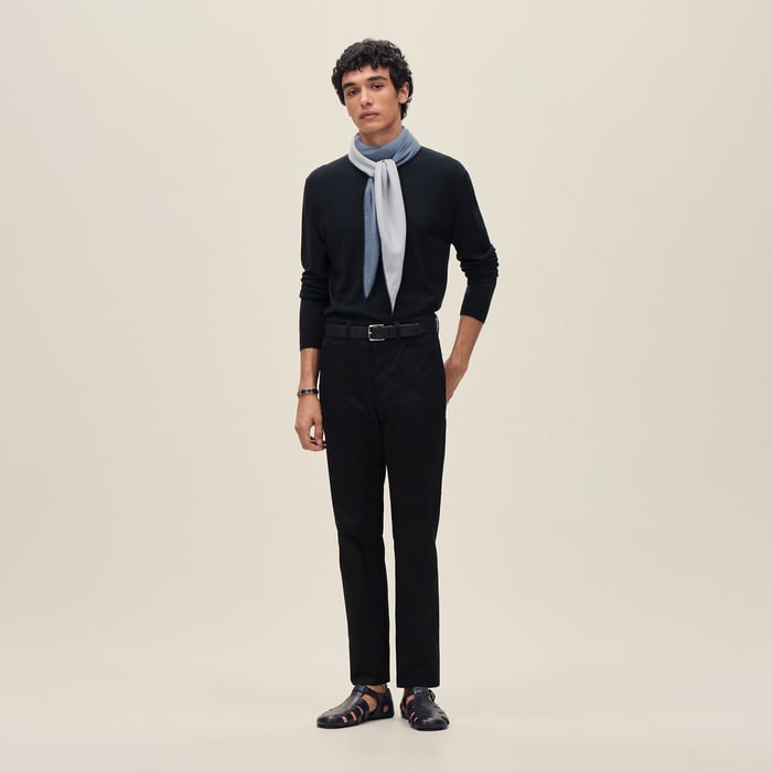 Noir Straight Cut Jeans