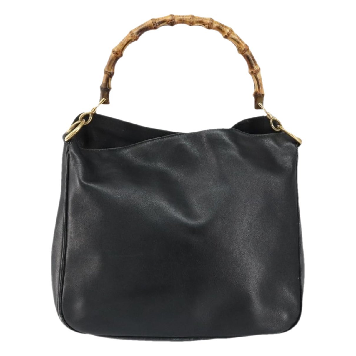 Bamboo leather handbag