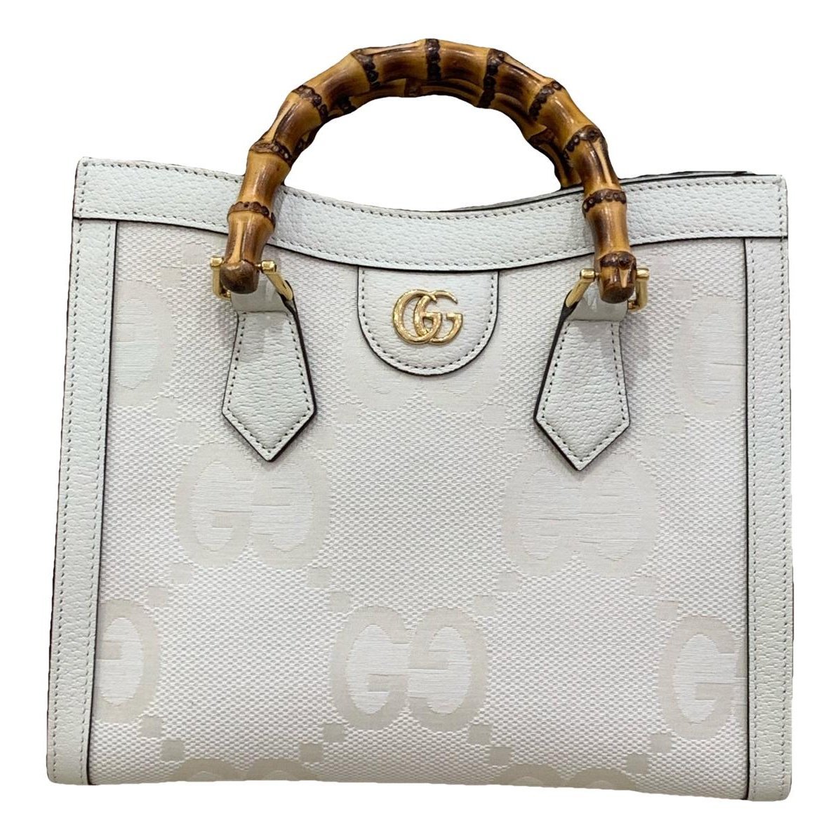 Diana Bamboo leather handbag