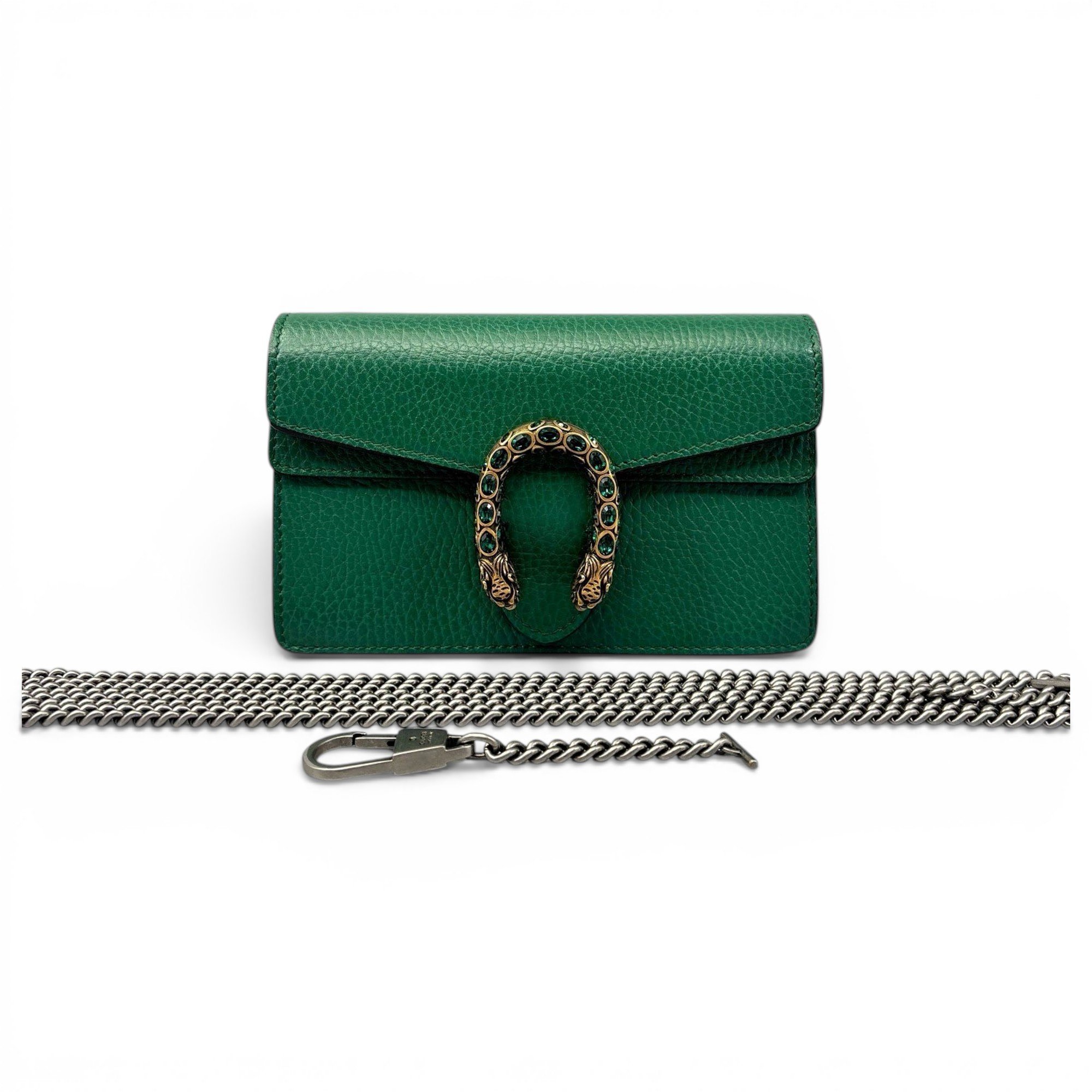 Dionysus Super Mini leather crossbody bag