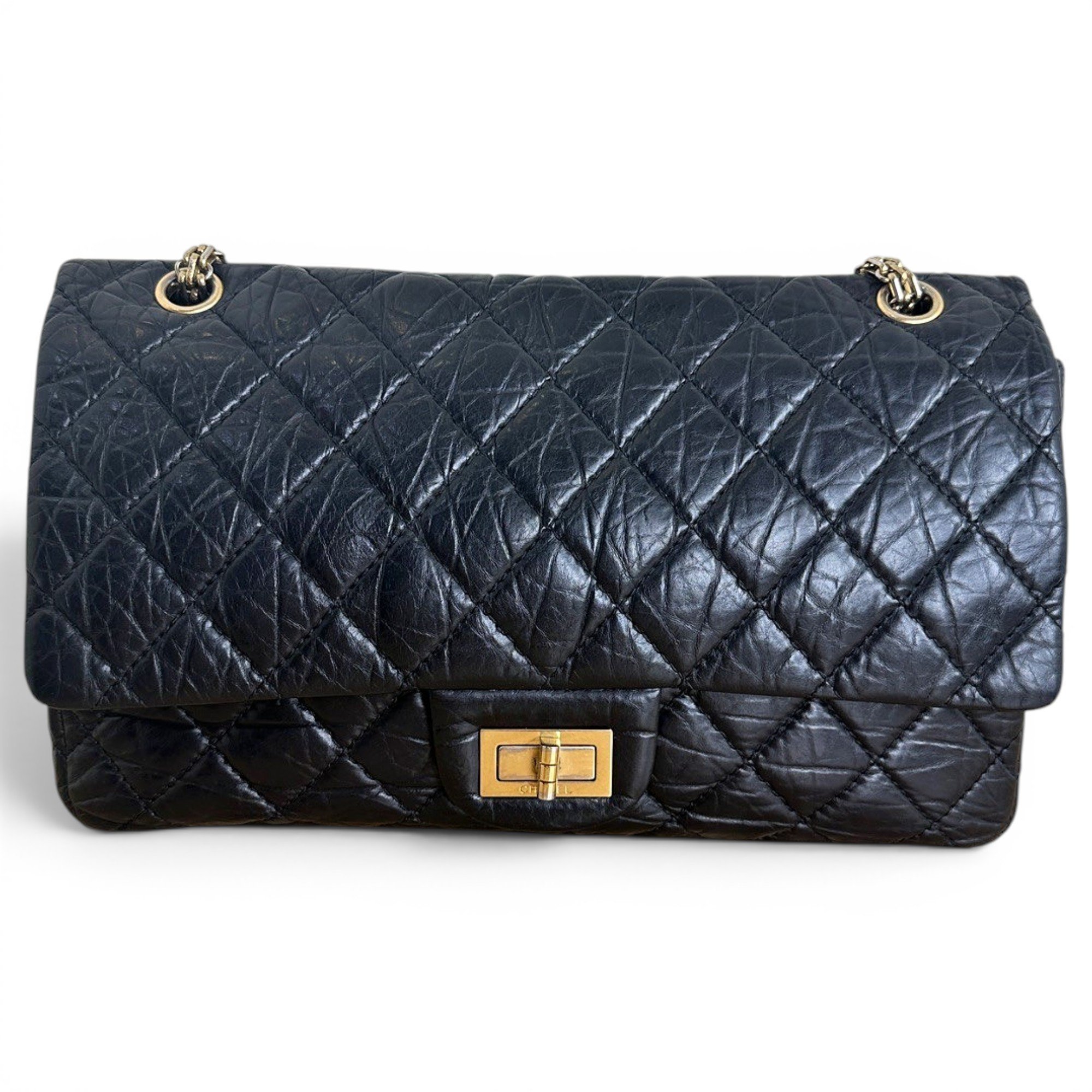 2.55 leather handbag