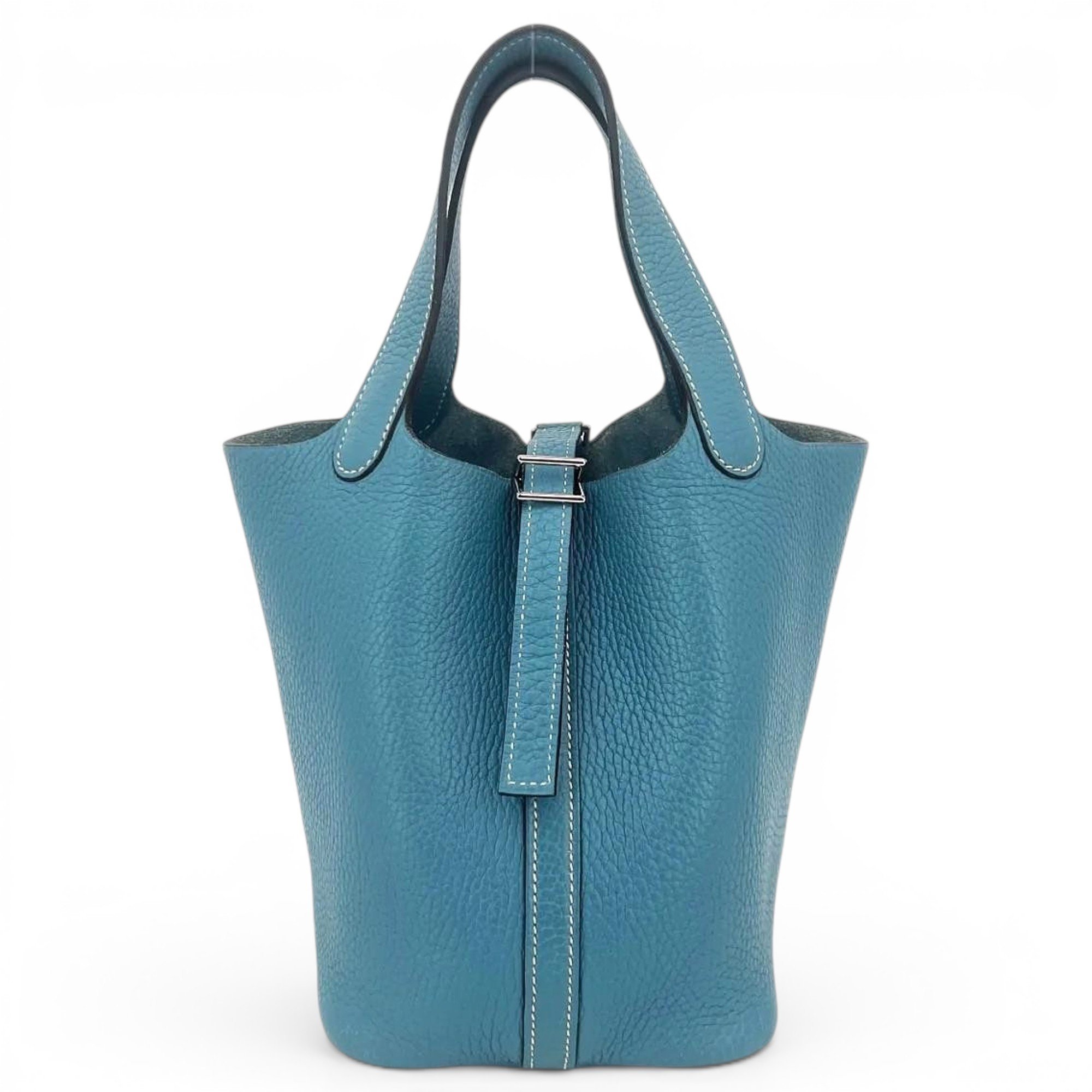 Picotin leather handbag