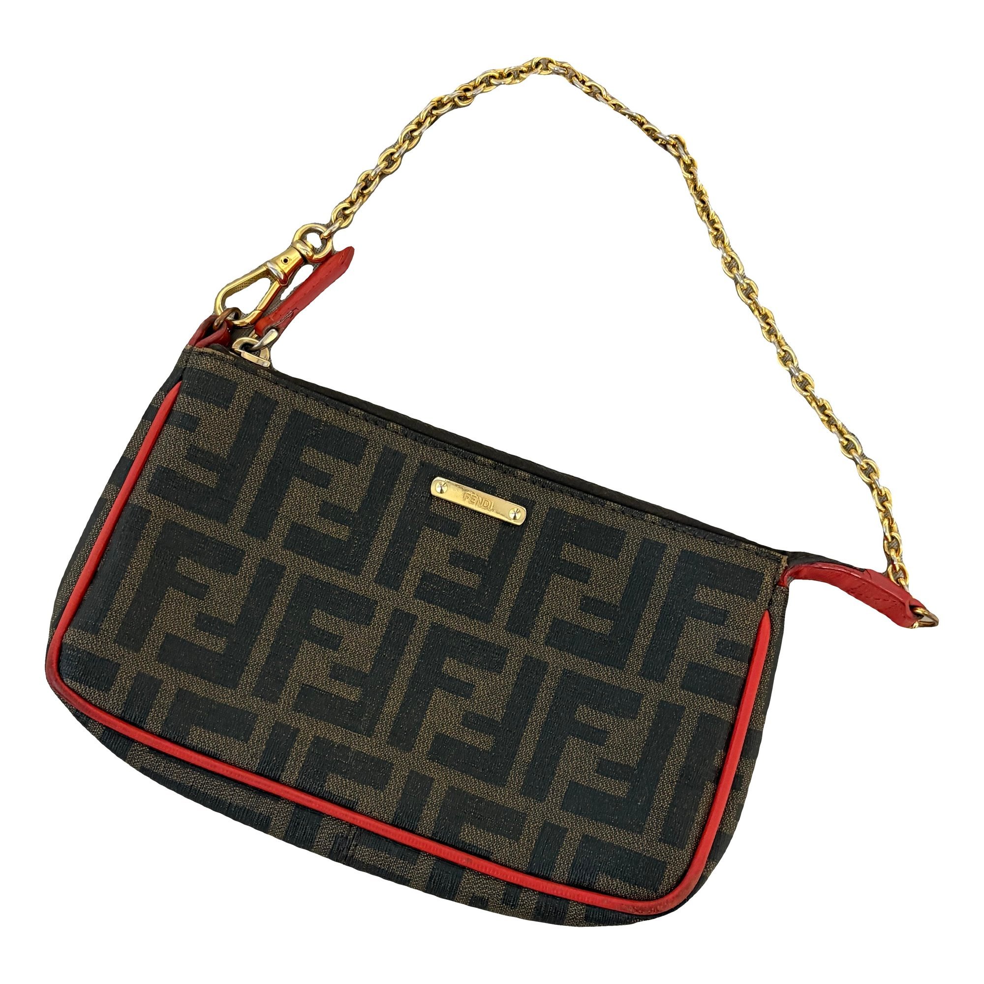 Fendi Cloth clutch bag