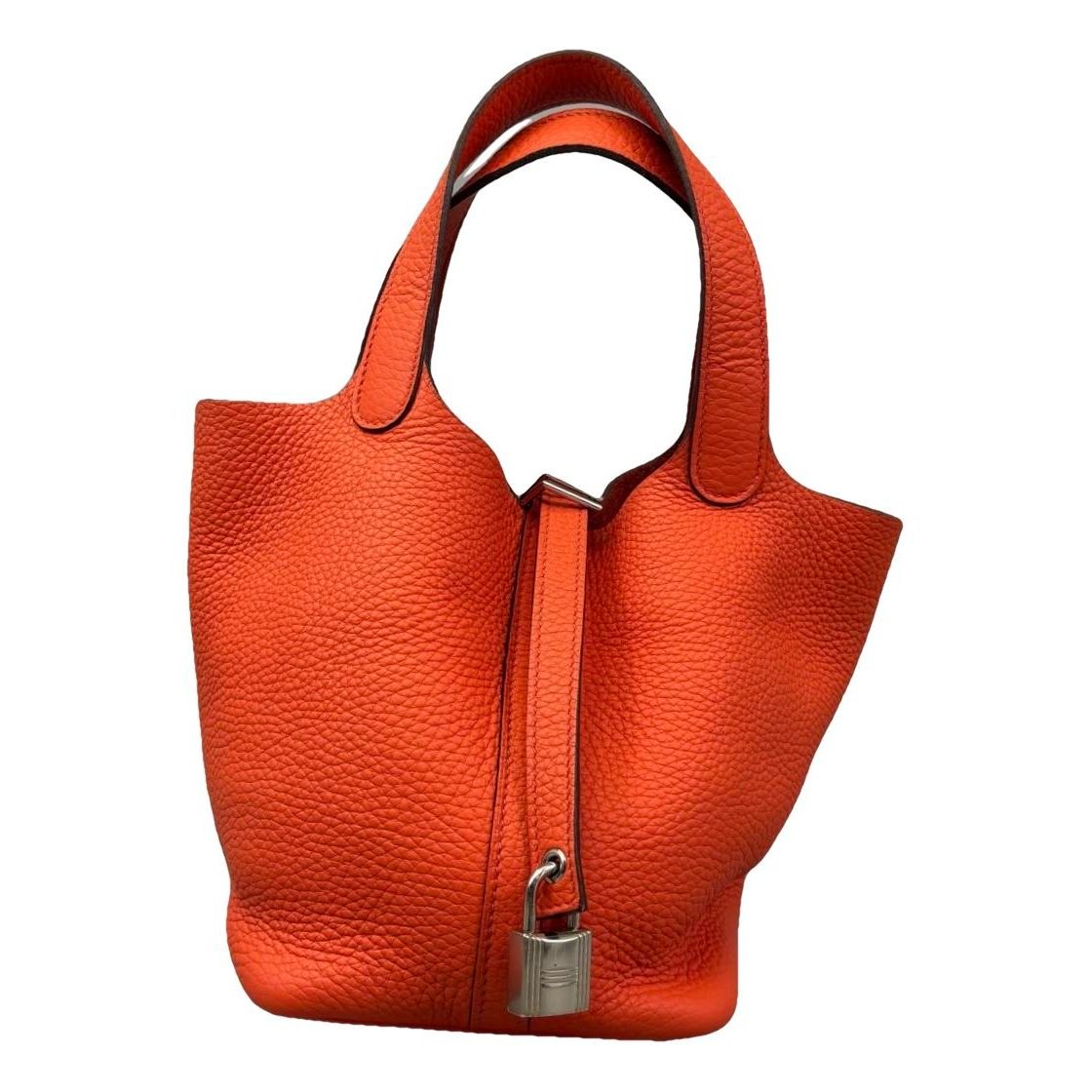 Picotin leather handbag