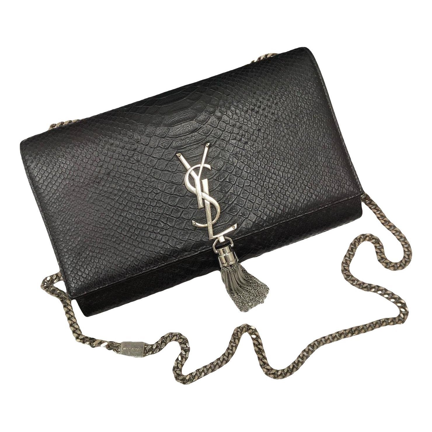 Pompom Kate leather handbag