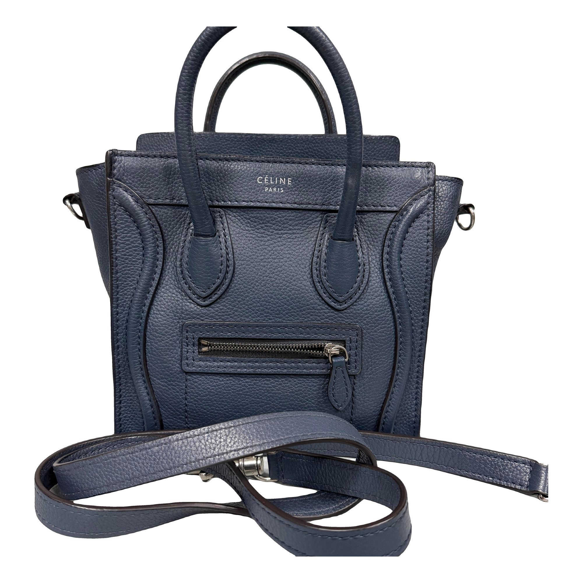 Nano Luggage leather handbag