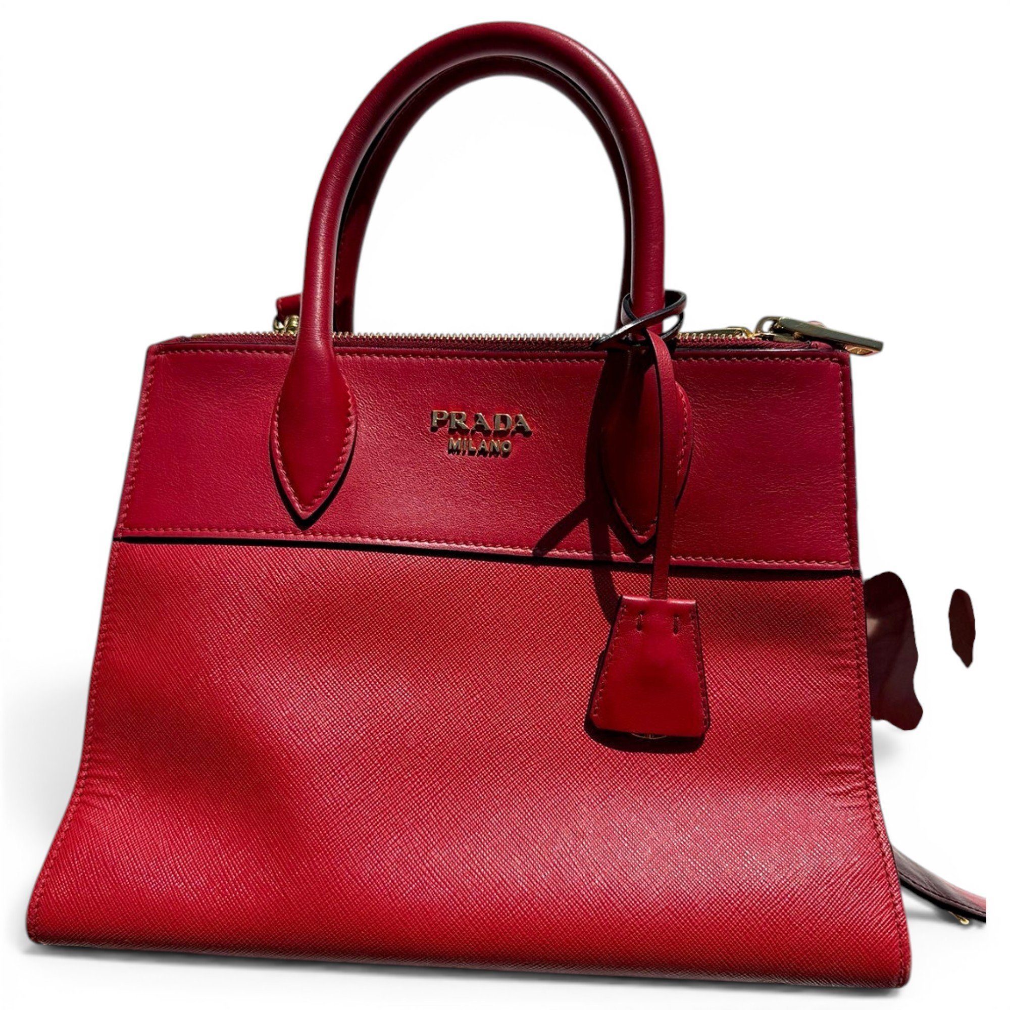 Galleria leather handbag
