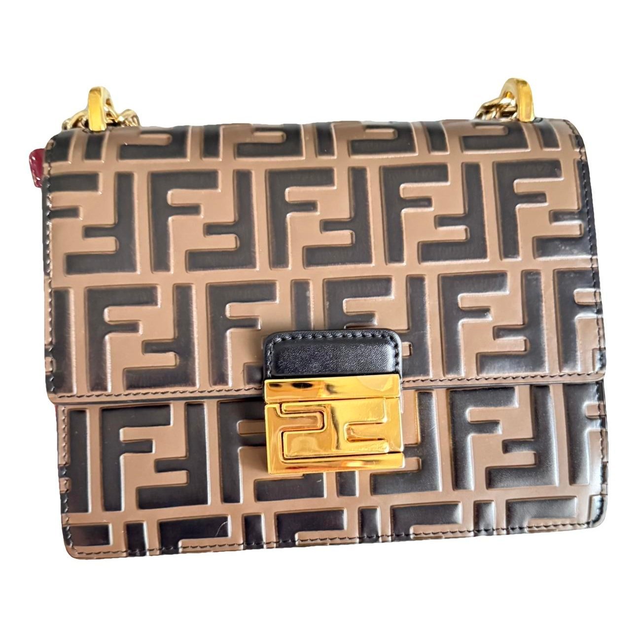 Kan U leather crossbody bag