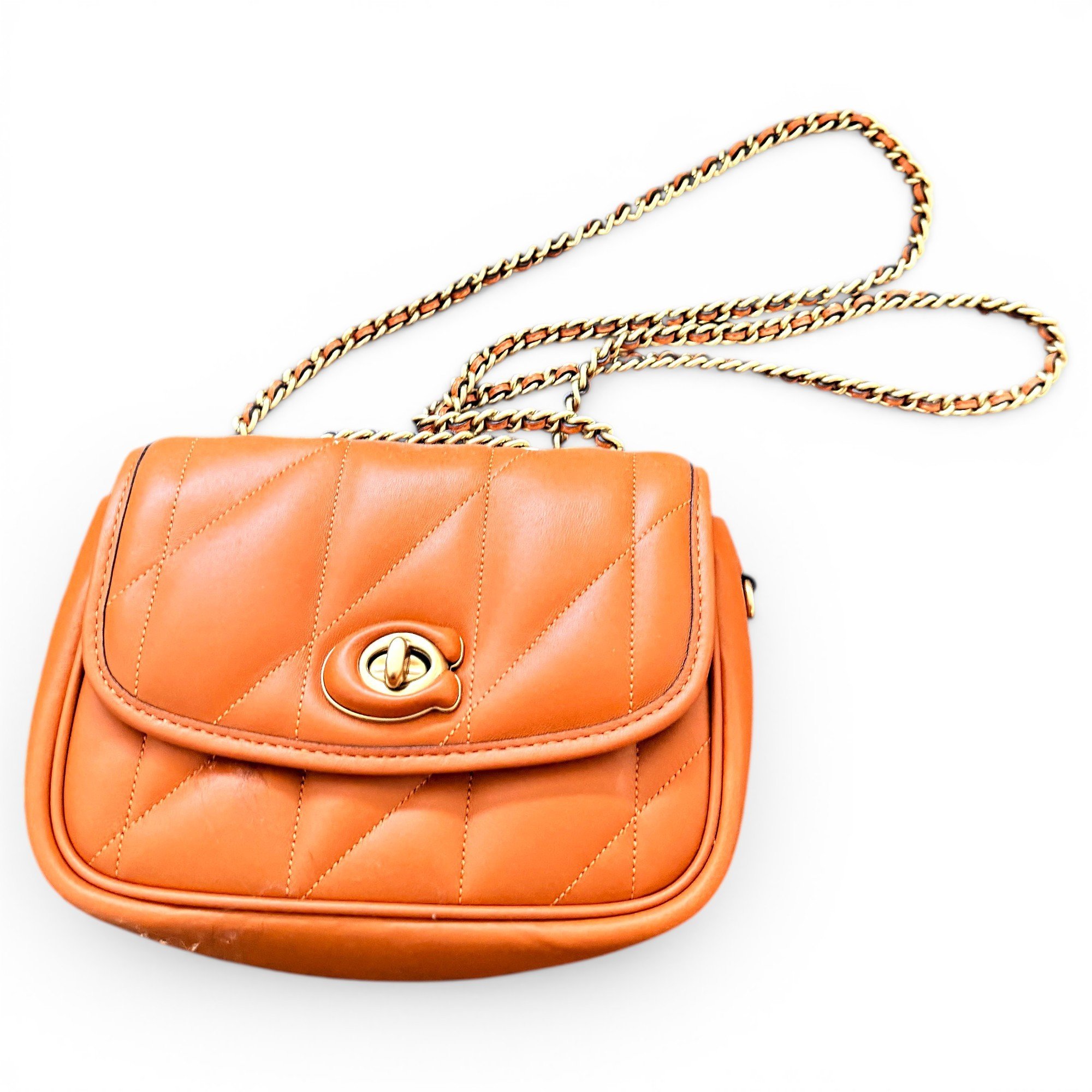 Tabby leather crossbody bag
