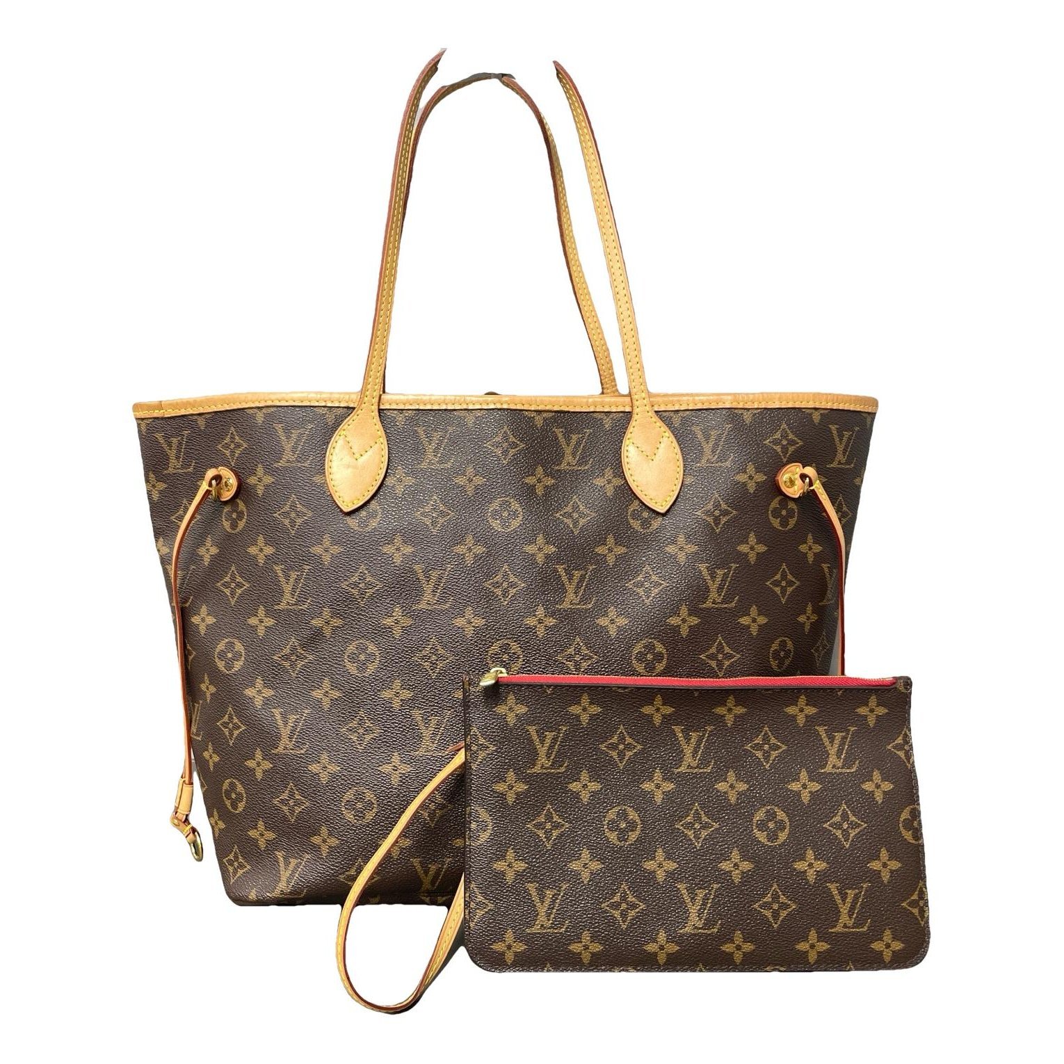 Neverfull leather handbag