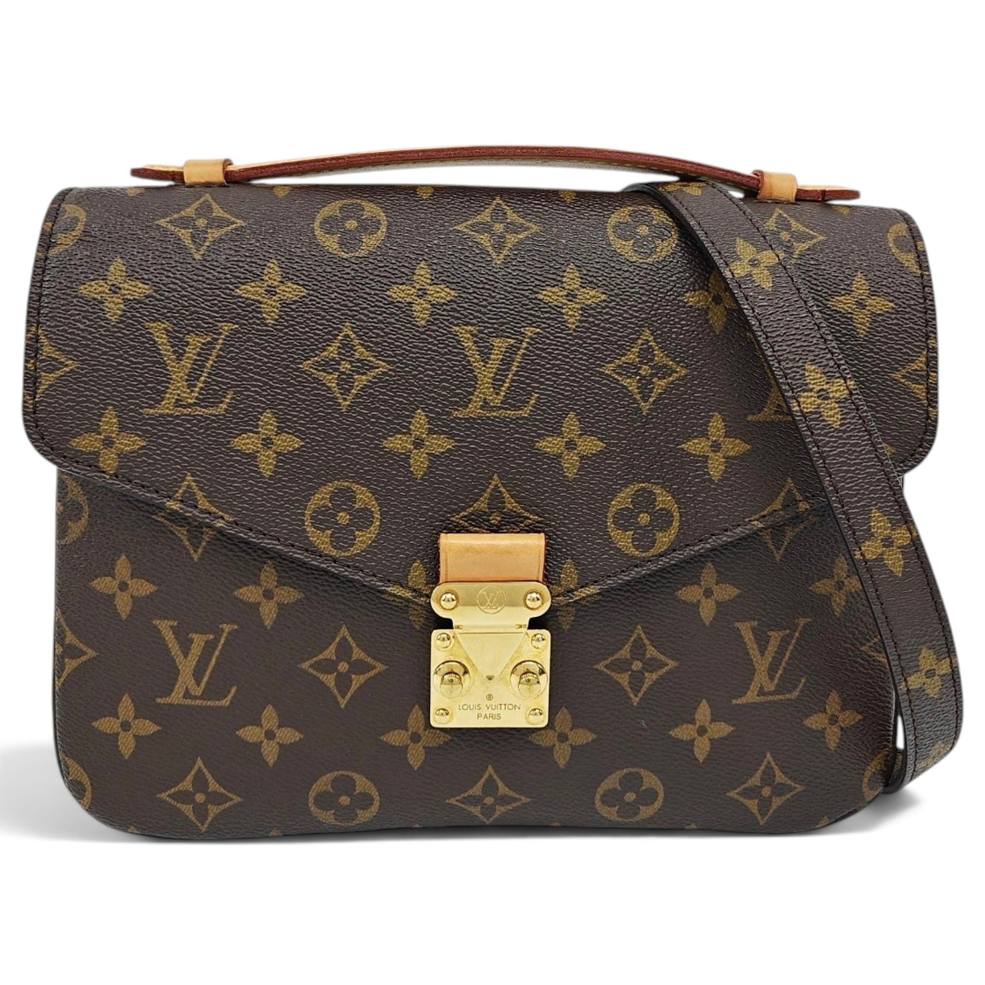 Metis leather handbag