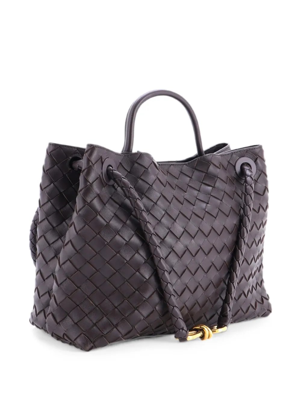 Andiamo Top Handle Bag Intrecciato Nappa Medium satchel