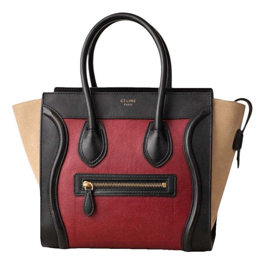 Luggage leather satchel