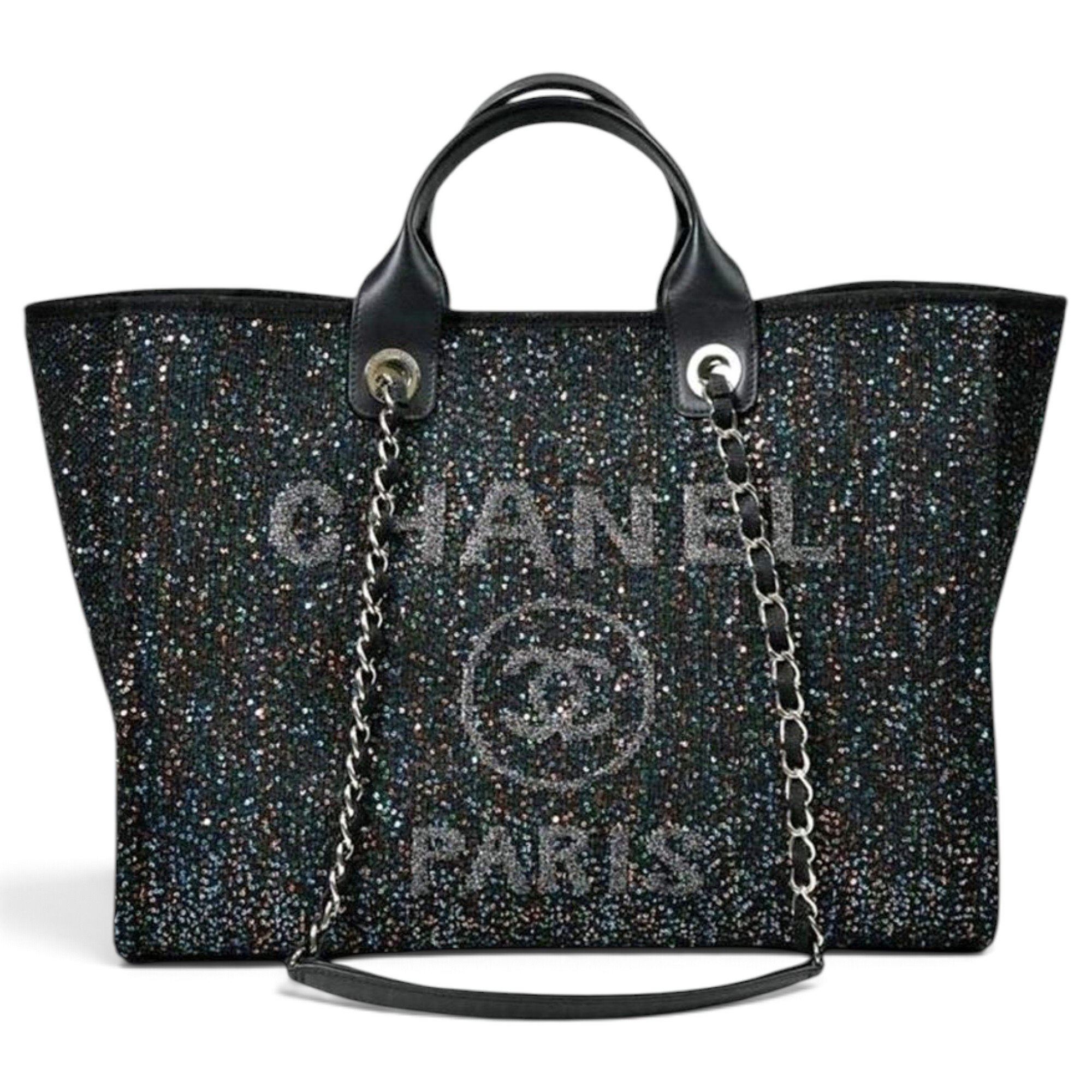 Deauville glitter tote