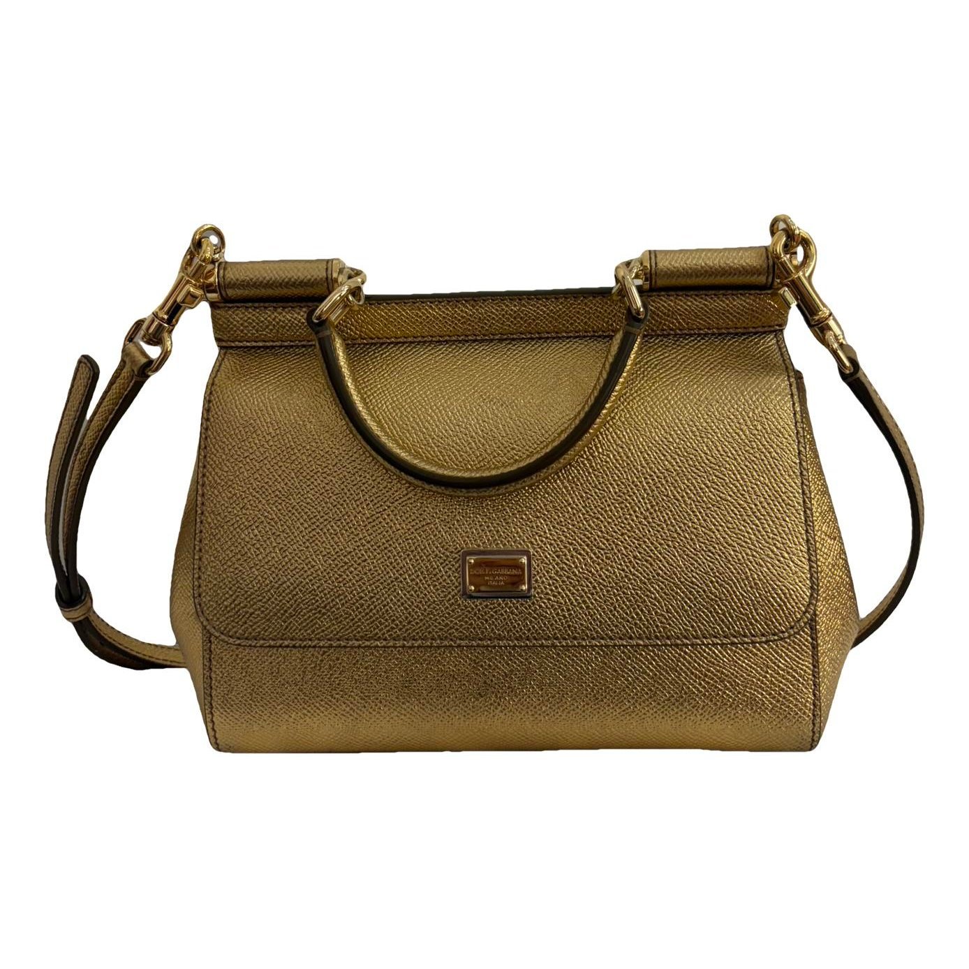 Dolce & Gabbana Sicily leather crossbody bag