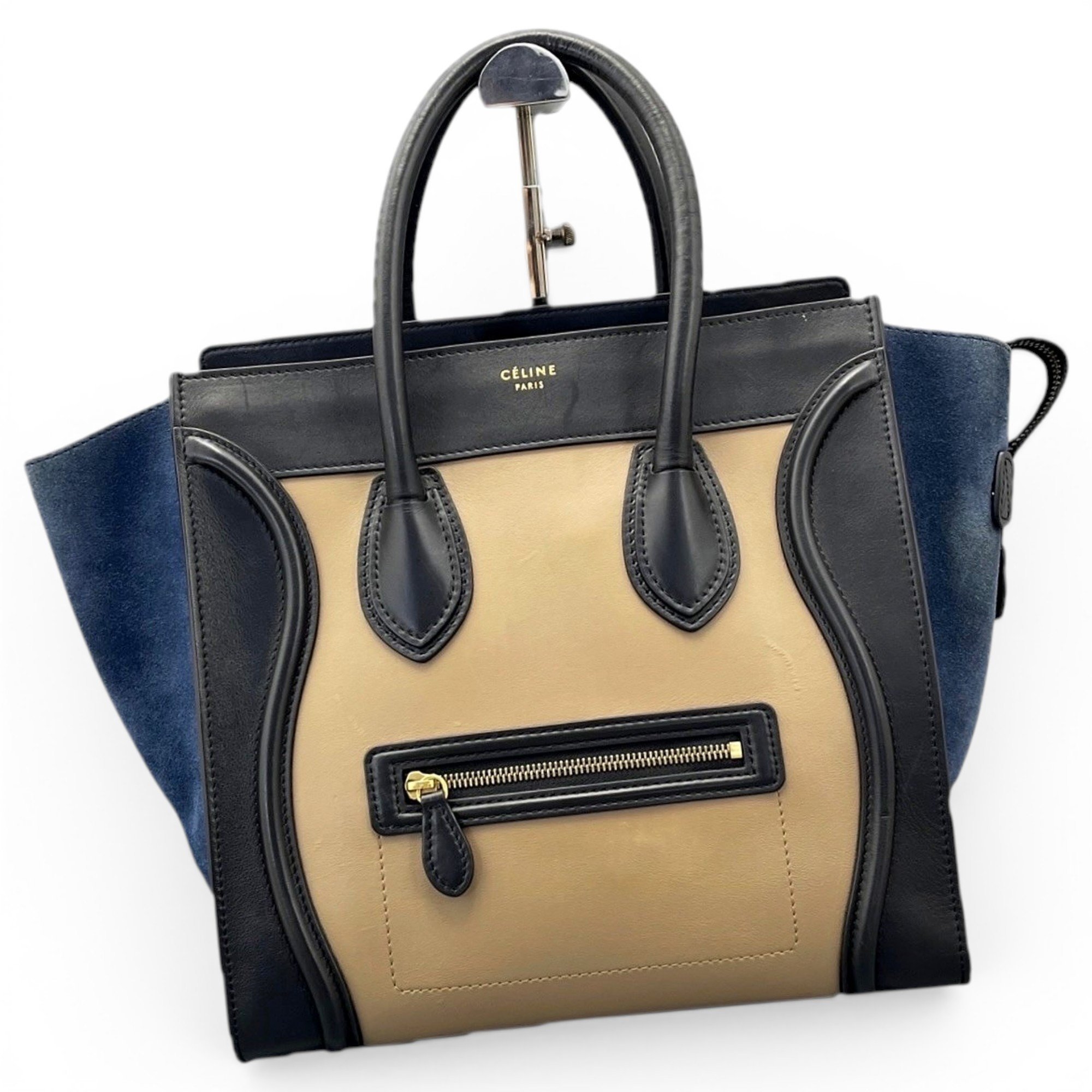 Luggage leather handbag
