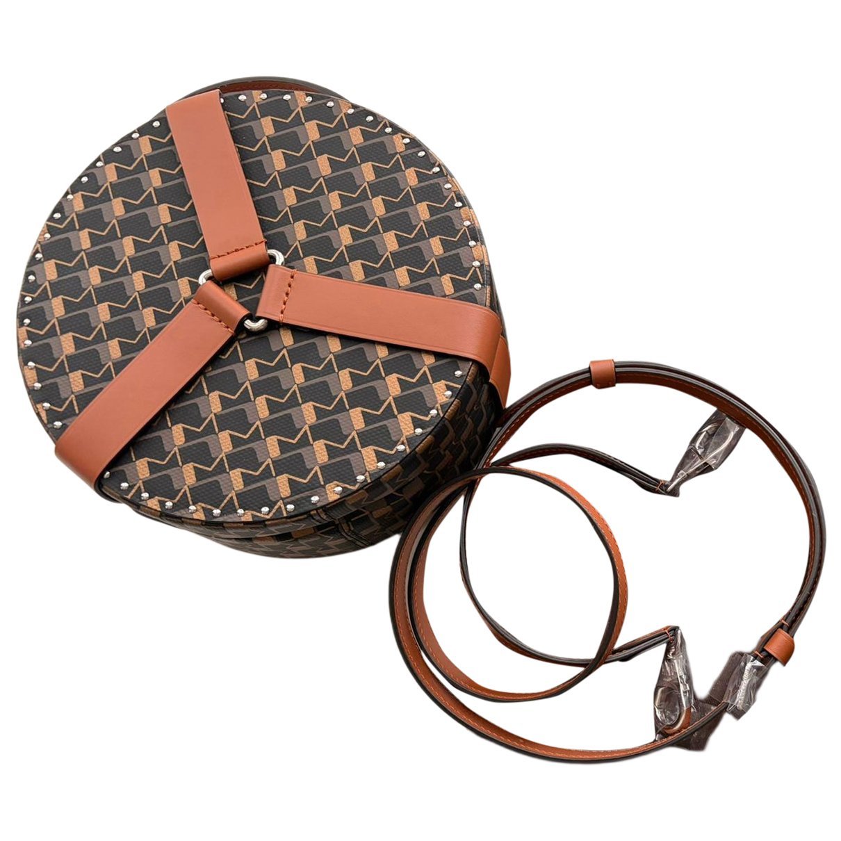 Leather crossbody bag