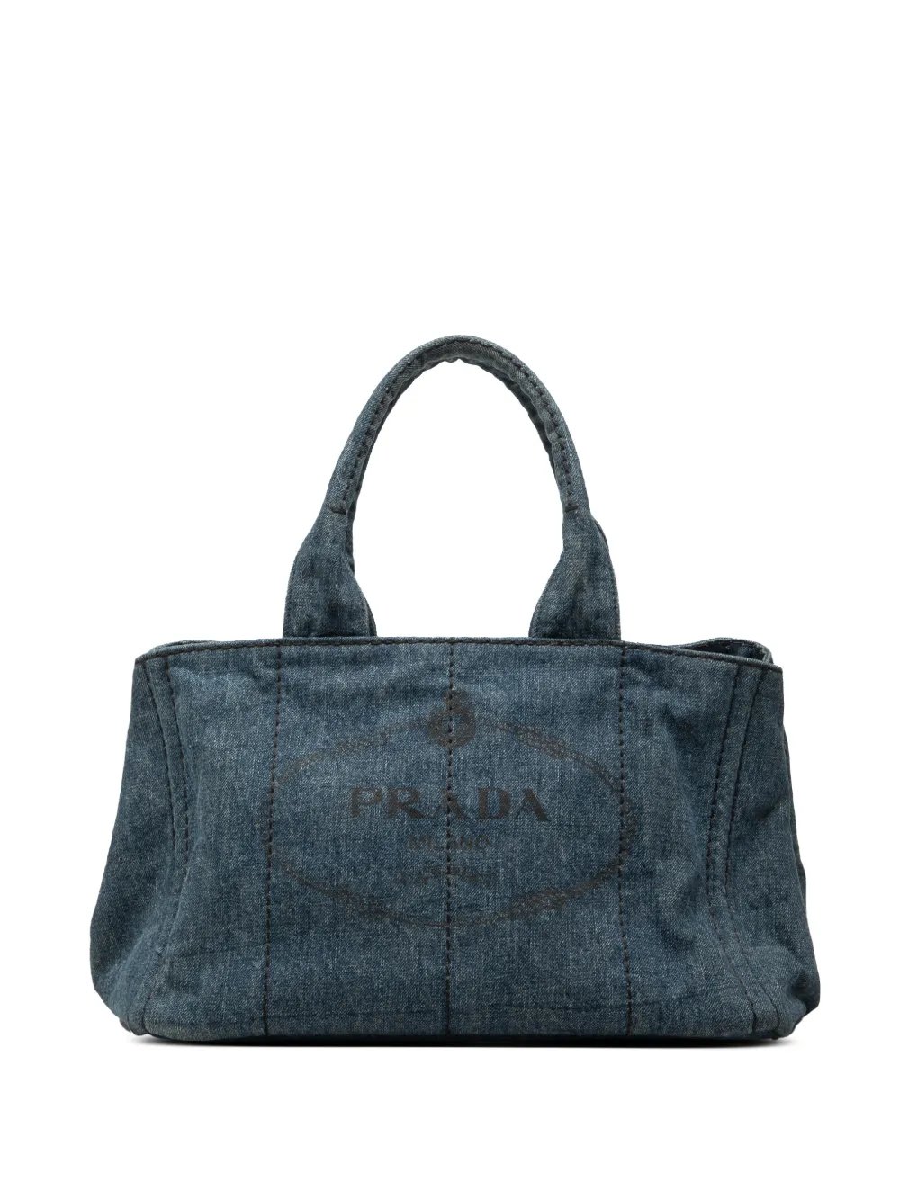 2011-2026 Denim Canapa Logo Tote satchel