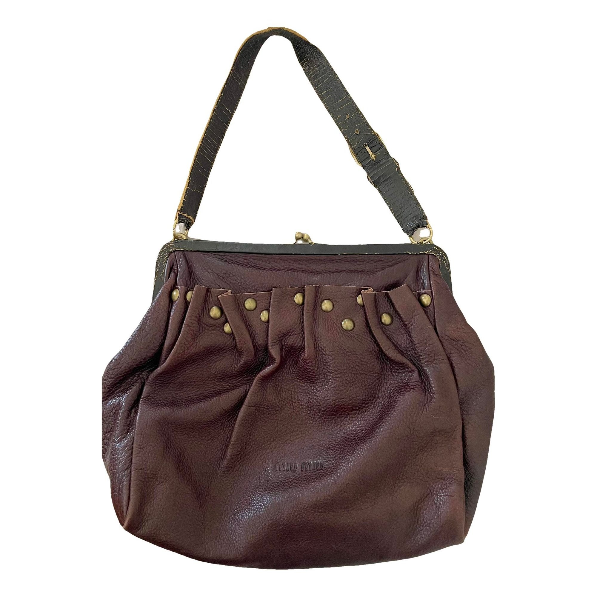 Leather handbag