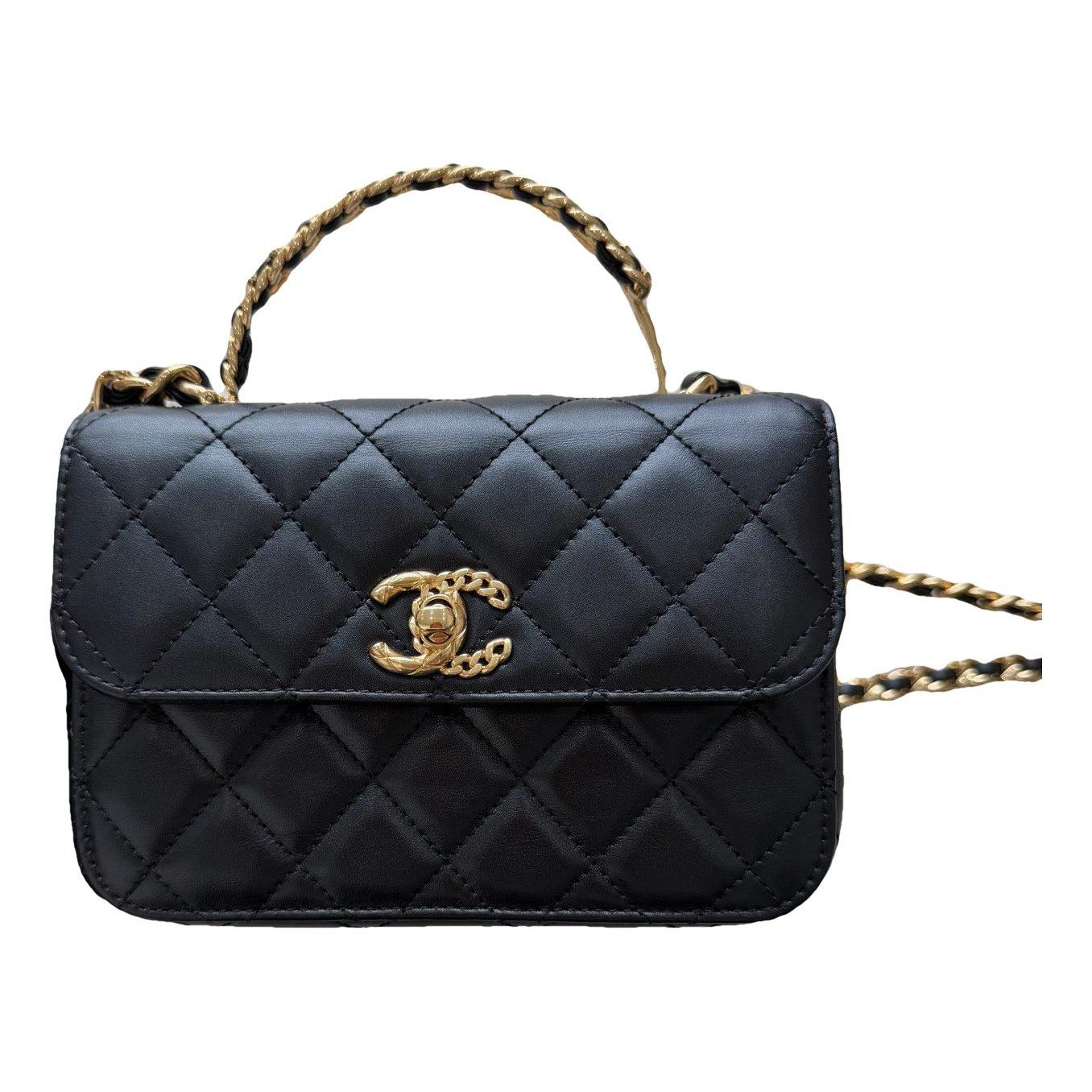 Coco Handle leather handbag