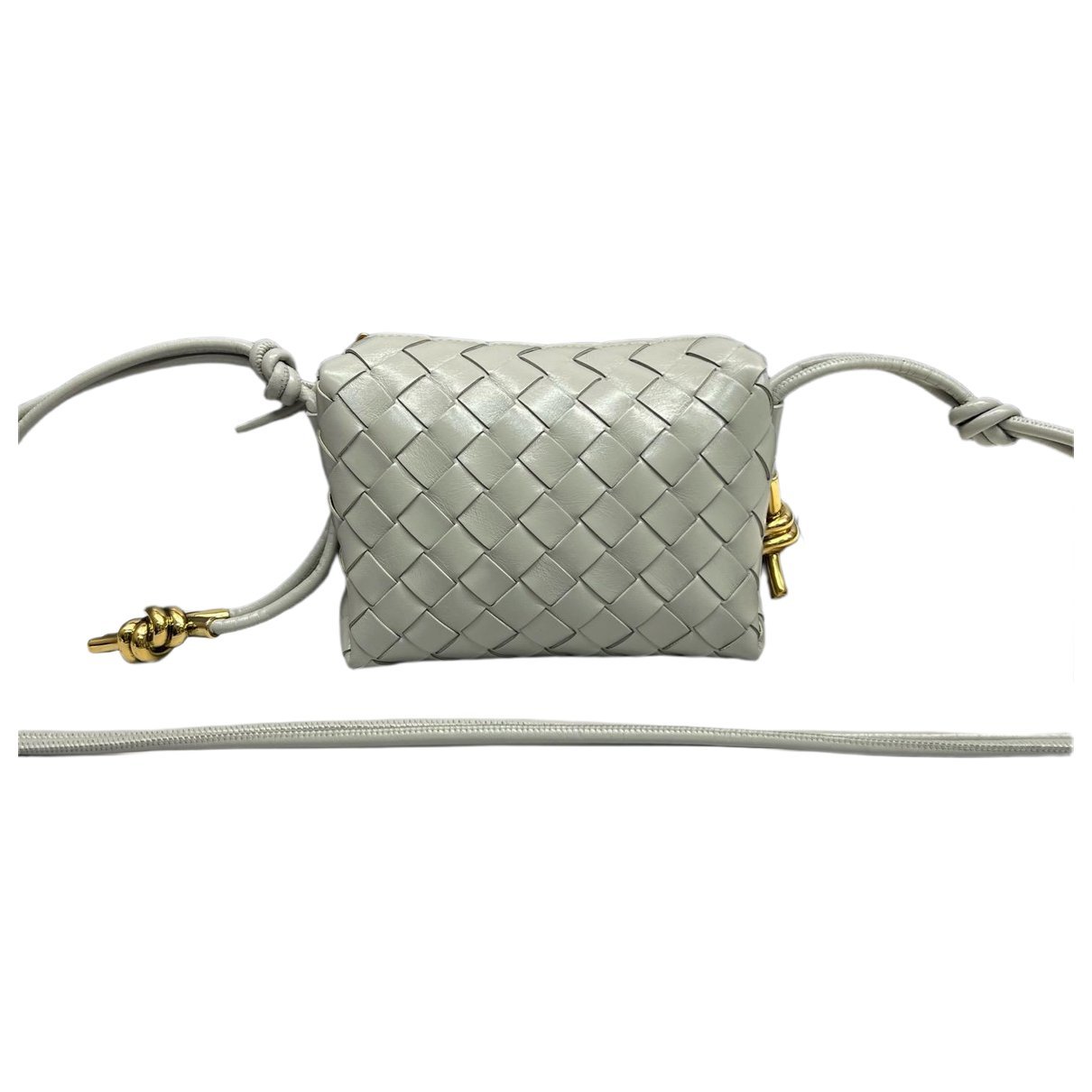 Loop leather handbag