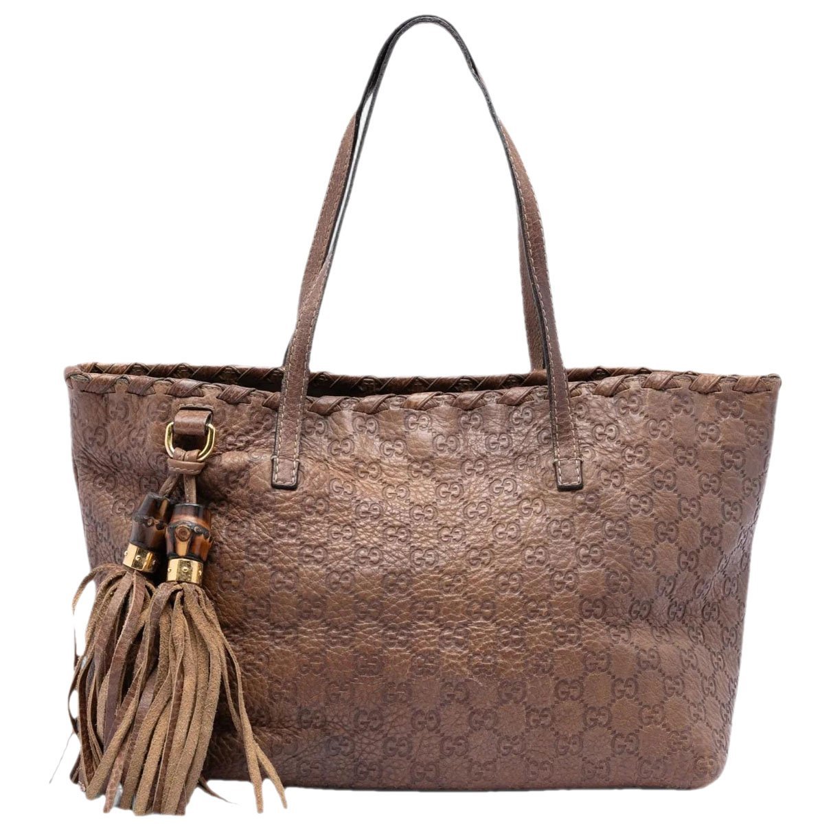 Bamboo leather tote