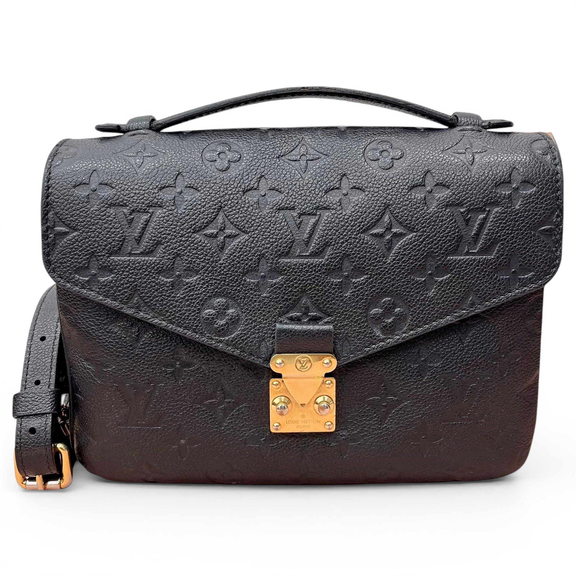 Metis leather handbag