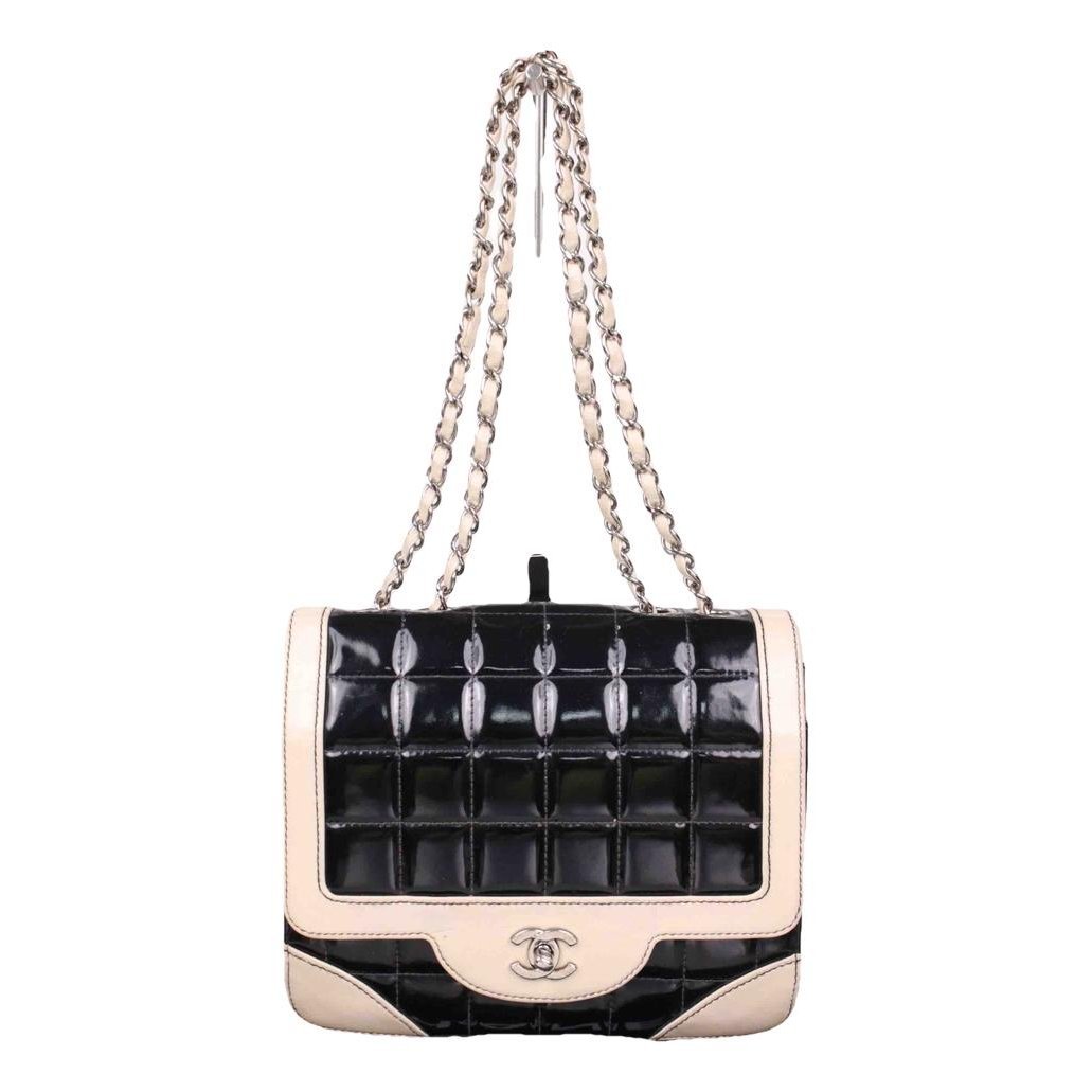 Patent leather handbag