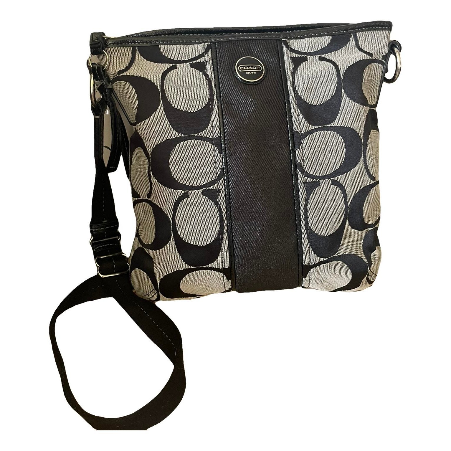 Signature Sufflette cloth crossbody bag