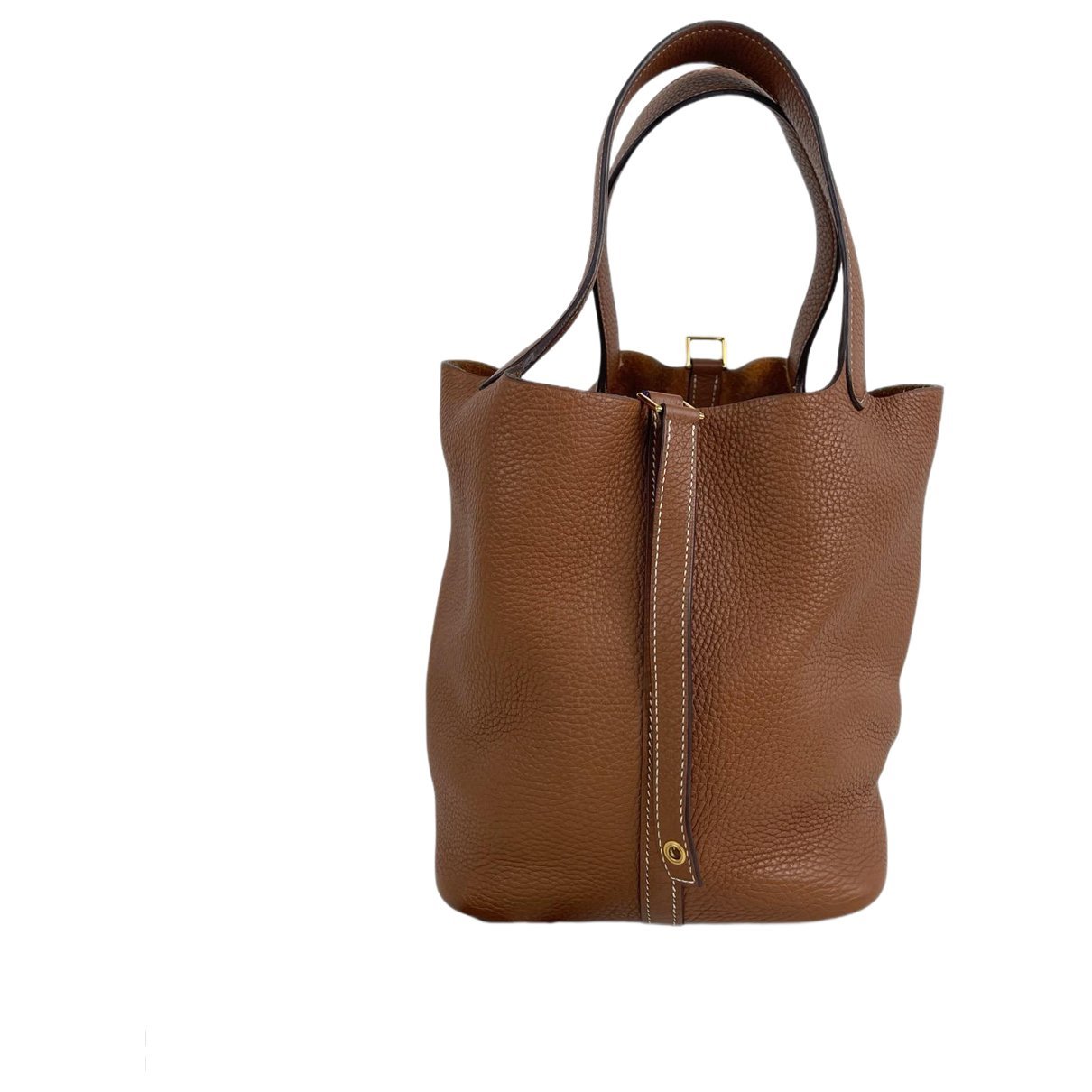Picotin leather handbag