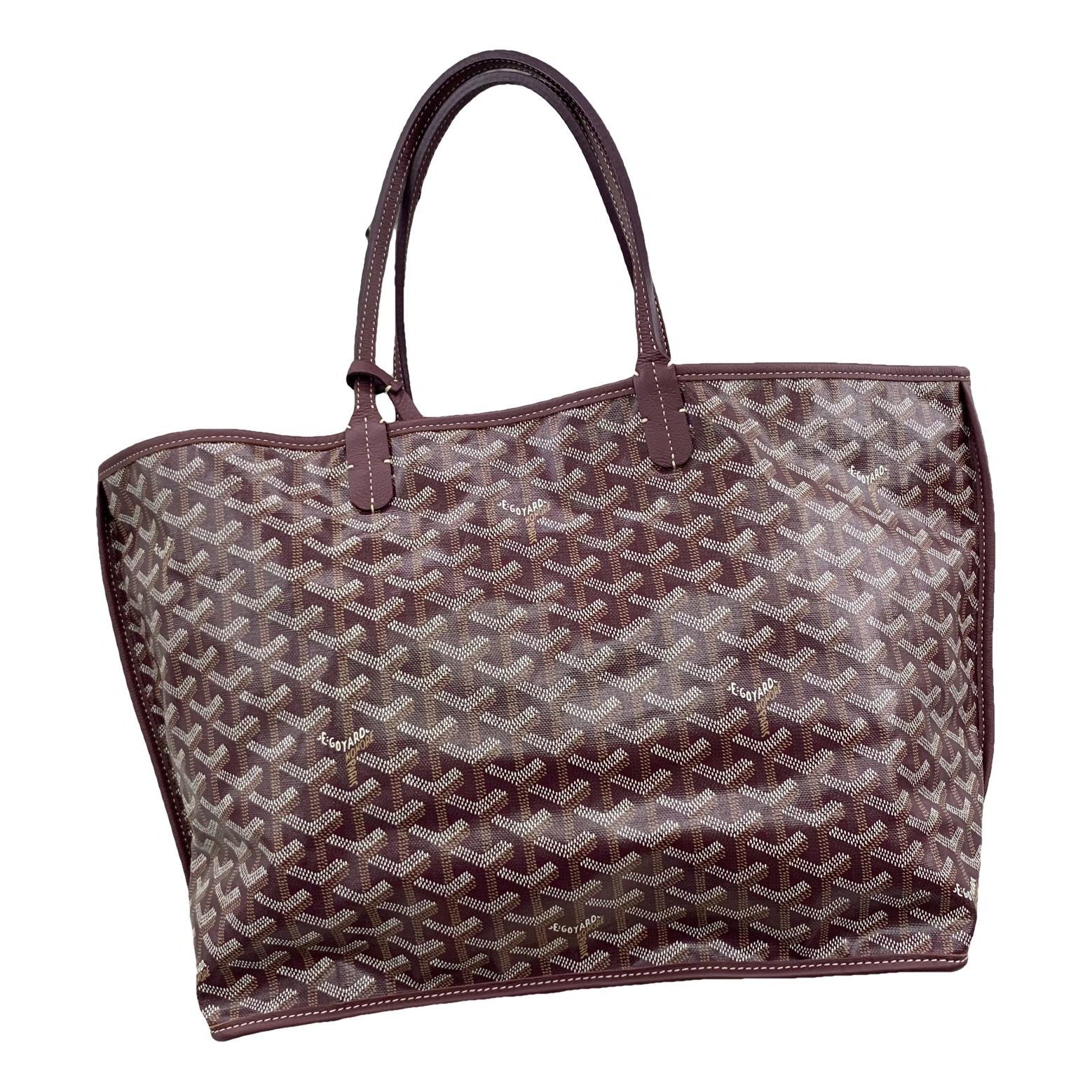 Goyard Anjou leather tote