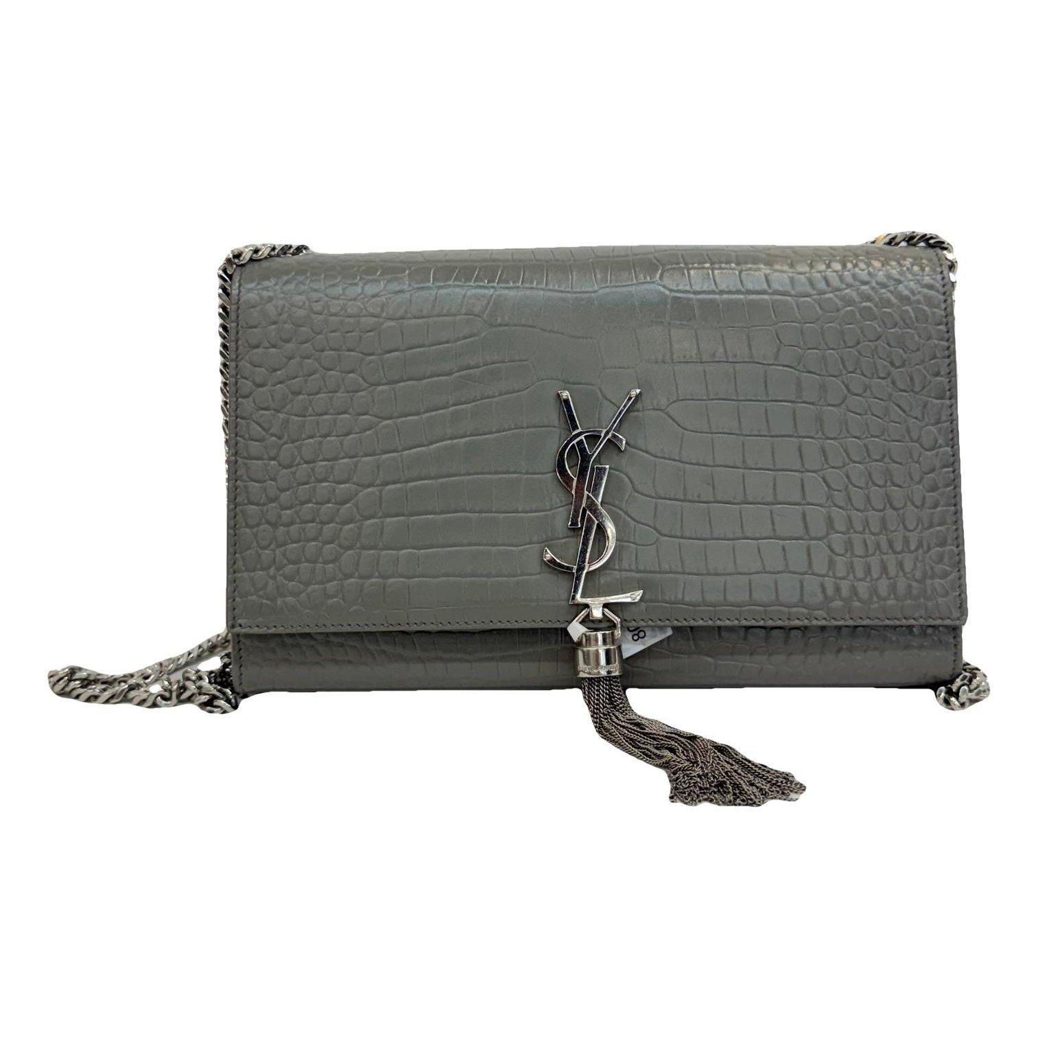 Pompom Kate leather crossbody bag