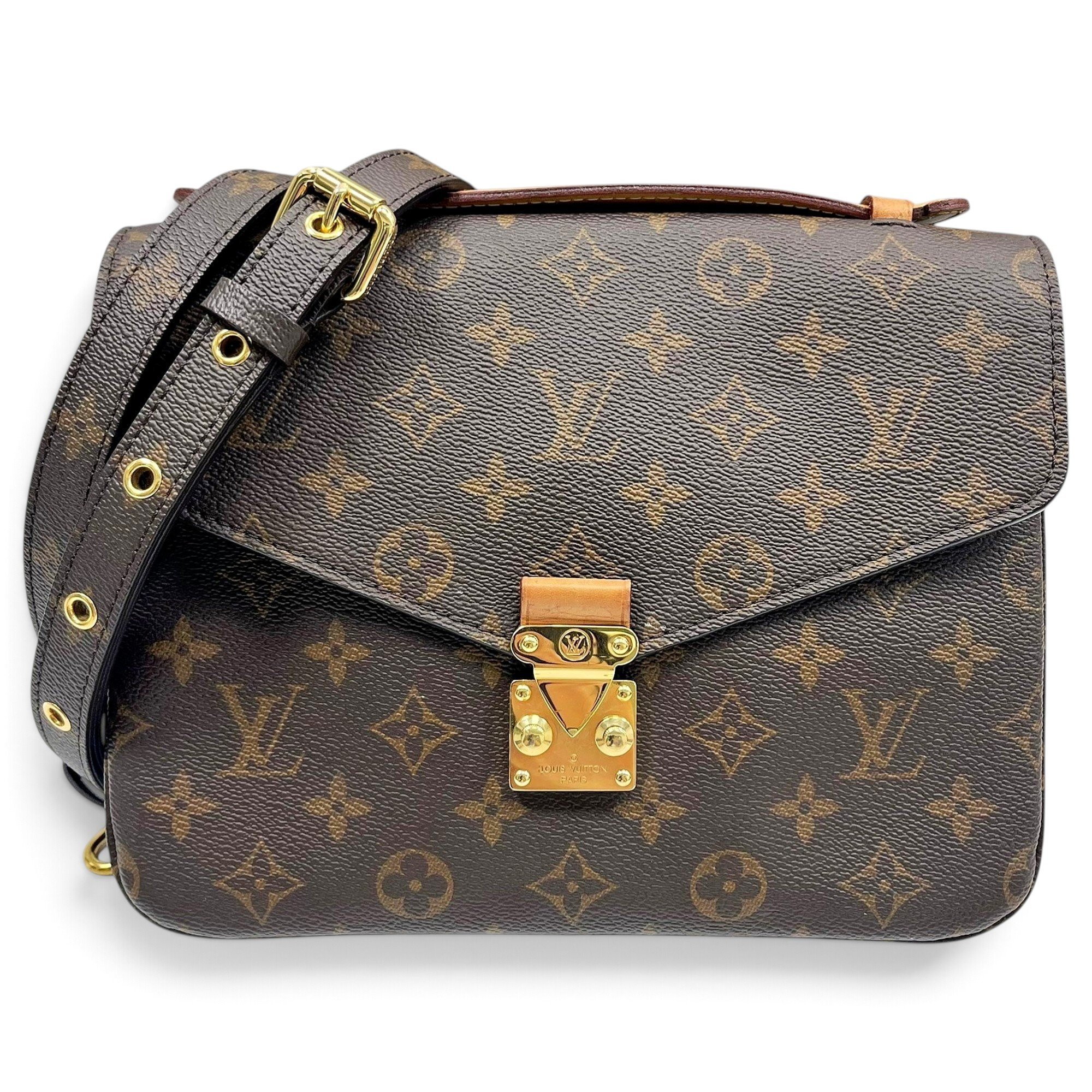 Metis leather handbag