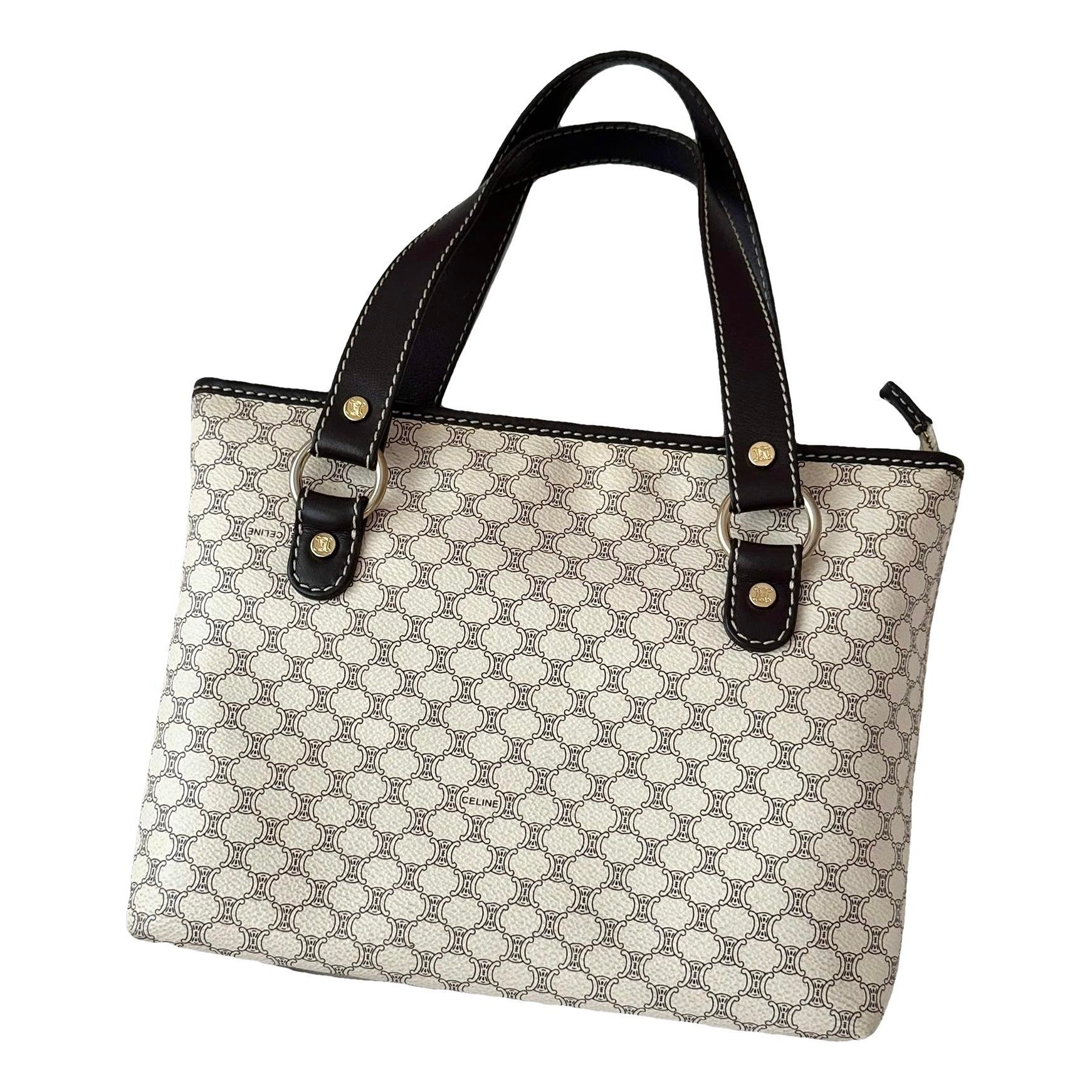 Leather tote