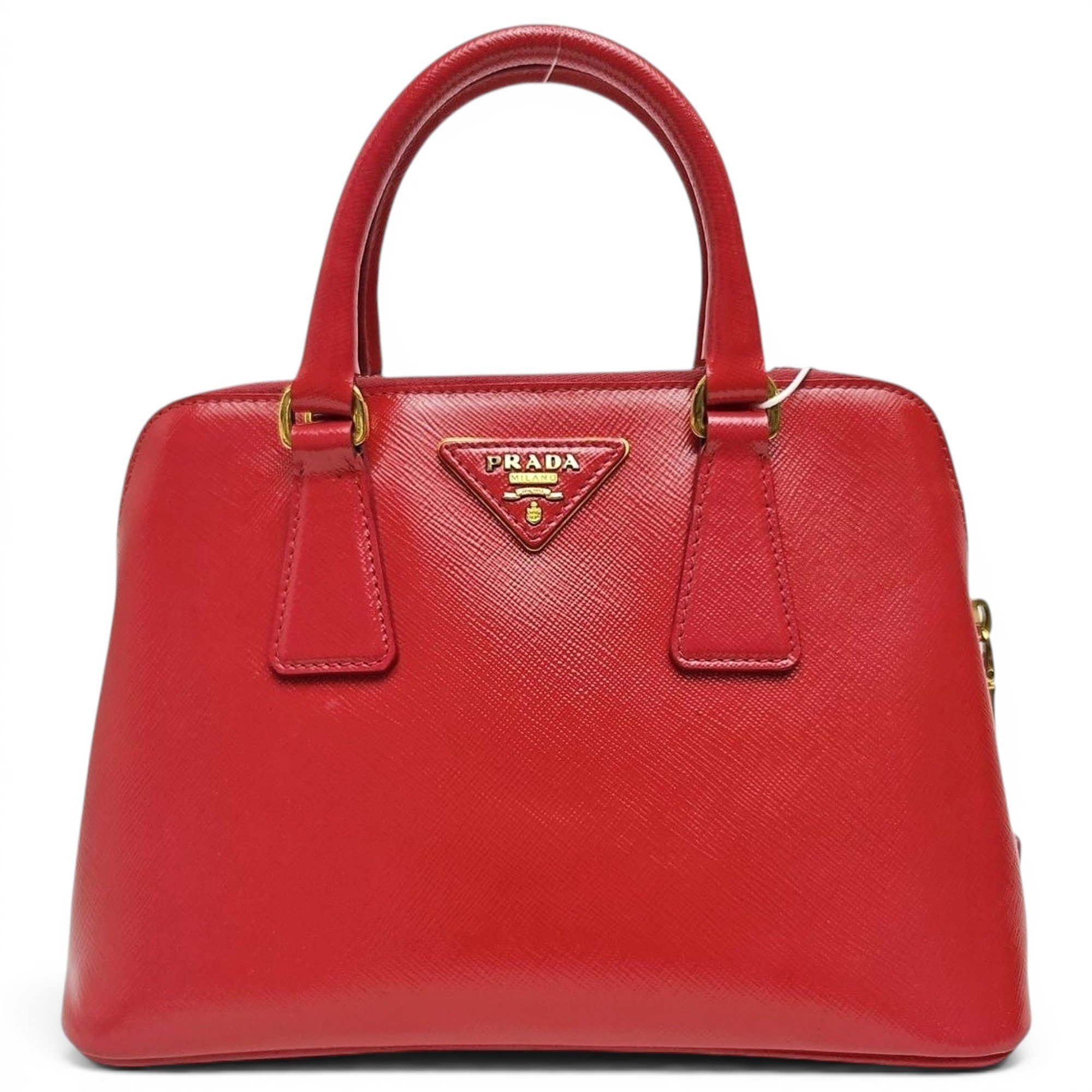 Promenade leather handbag