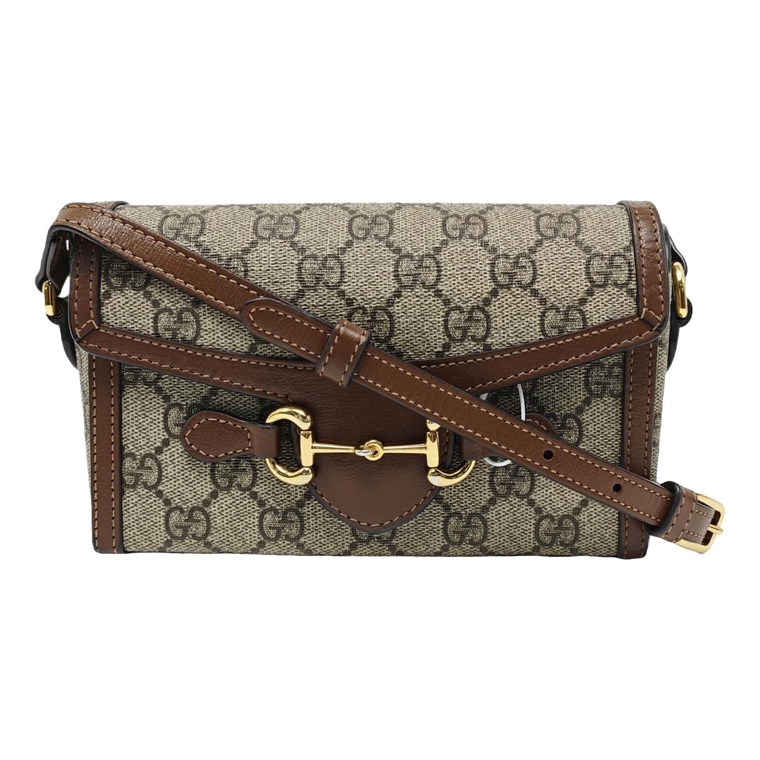 Handle Horsebit 1955 leather handbag