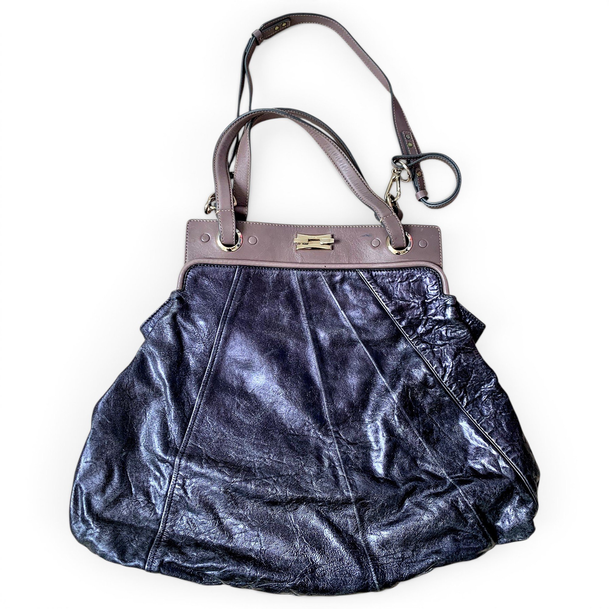 Paraty leather handbag